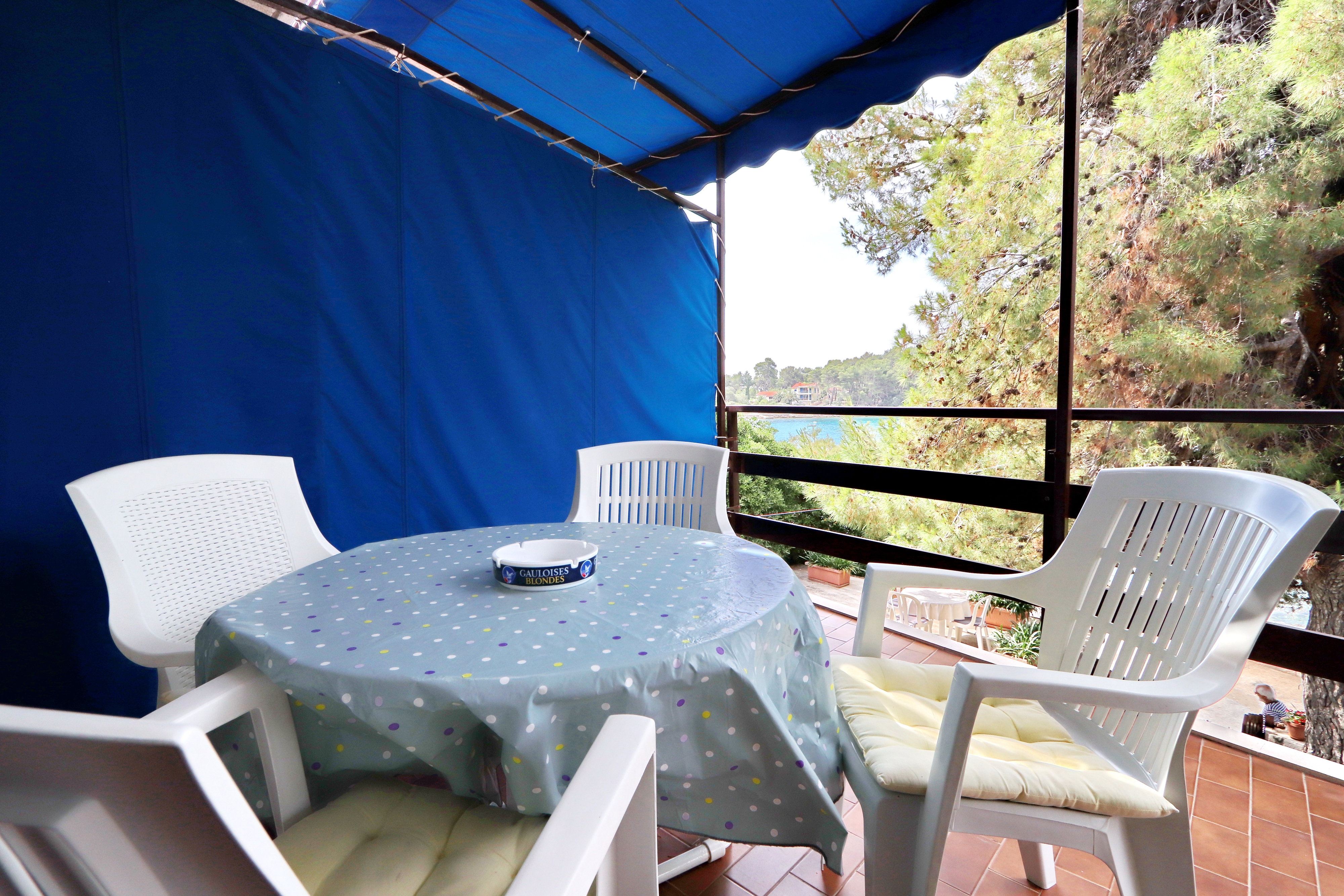 Two bedroom apartment near beach Prižba, Korčula  A-b