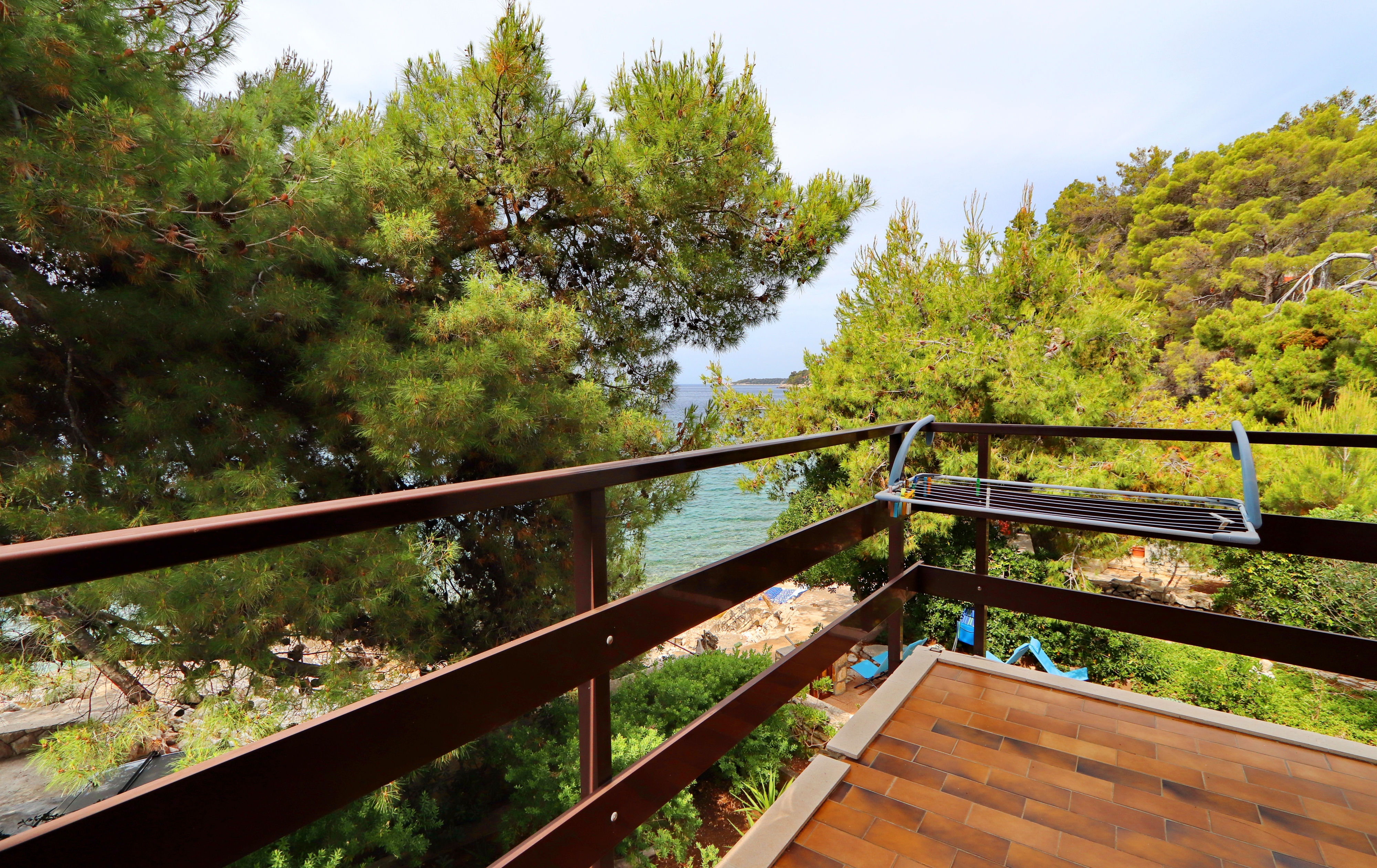 Two bedroom apartment near beach Prižba, Korčula  A-b