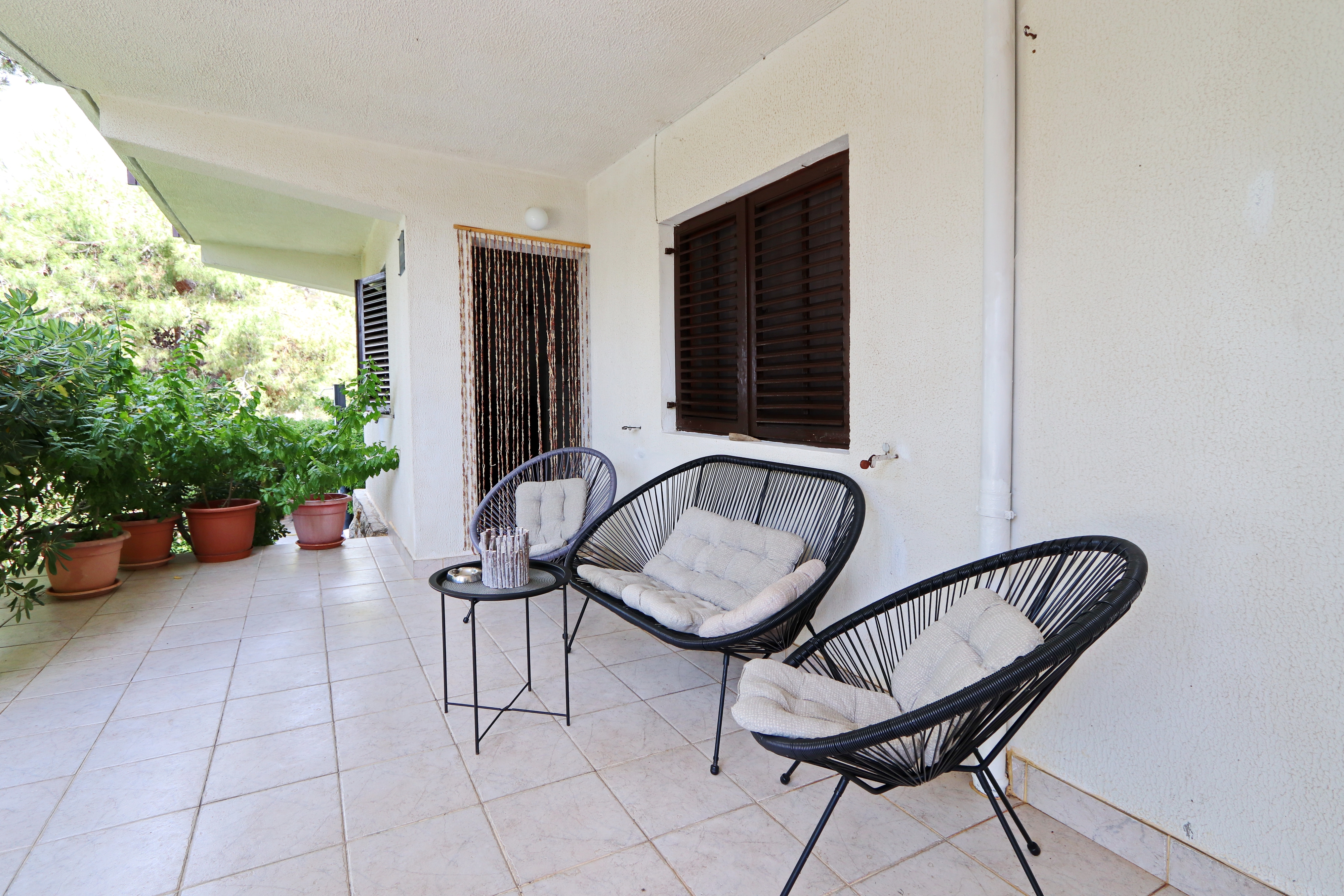 Two bedroom apartment near beach Prižba, Korčula  A-c