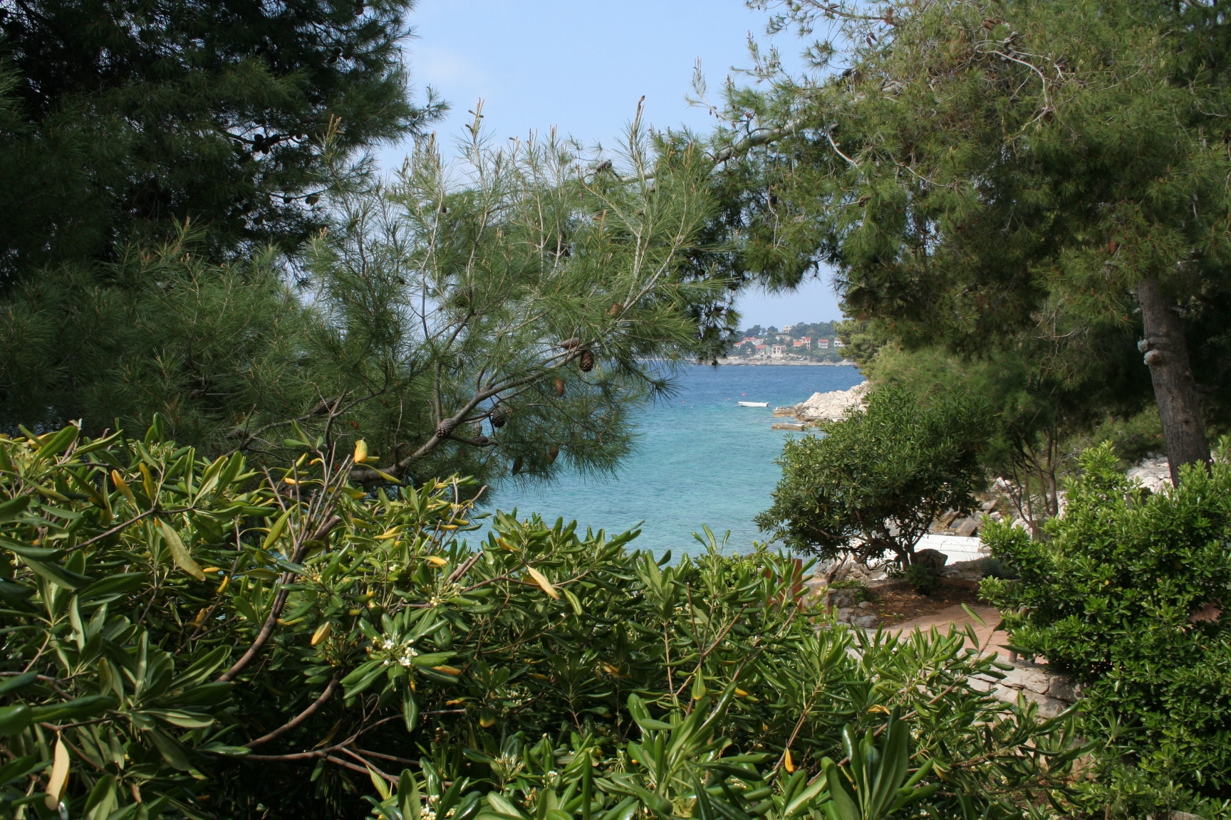 Two bedroom apartment near beach Prižba, Korčula  A-c