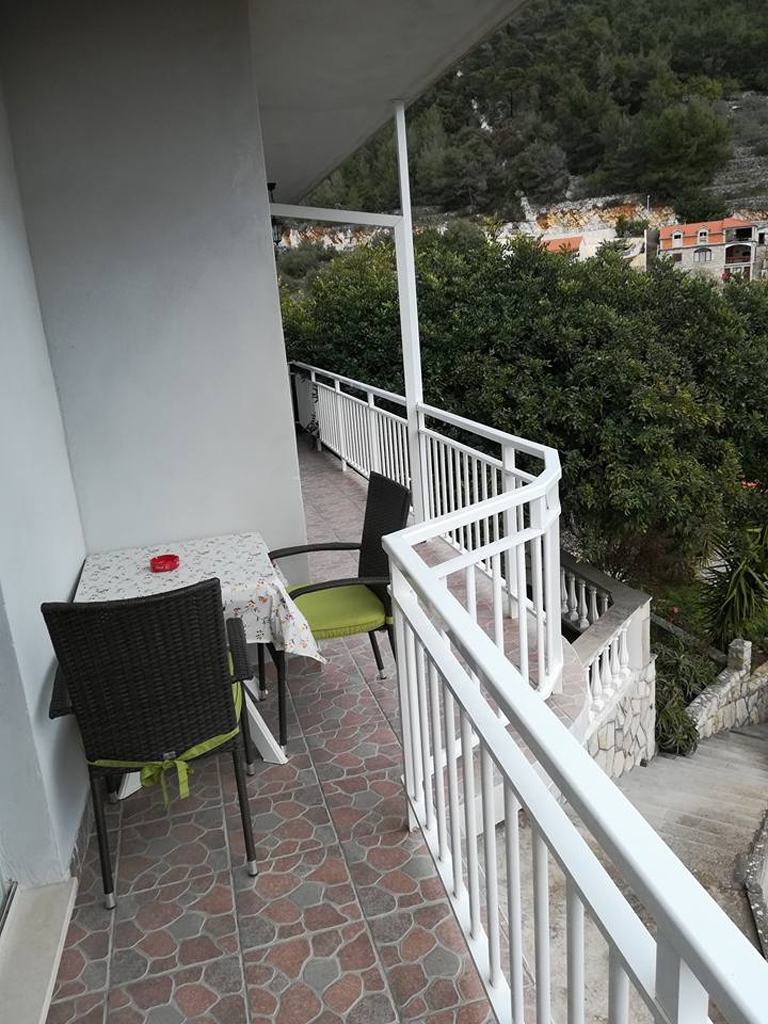 Two bedroom apartment with balcony Gršćica, Korčula  A-a