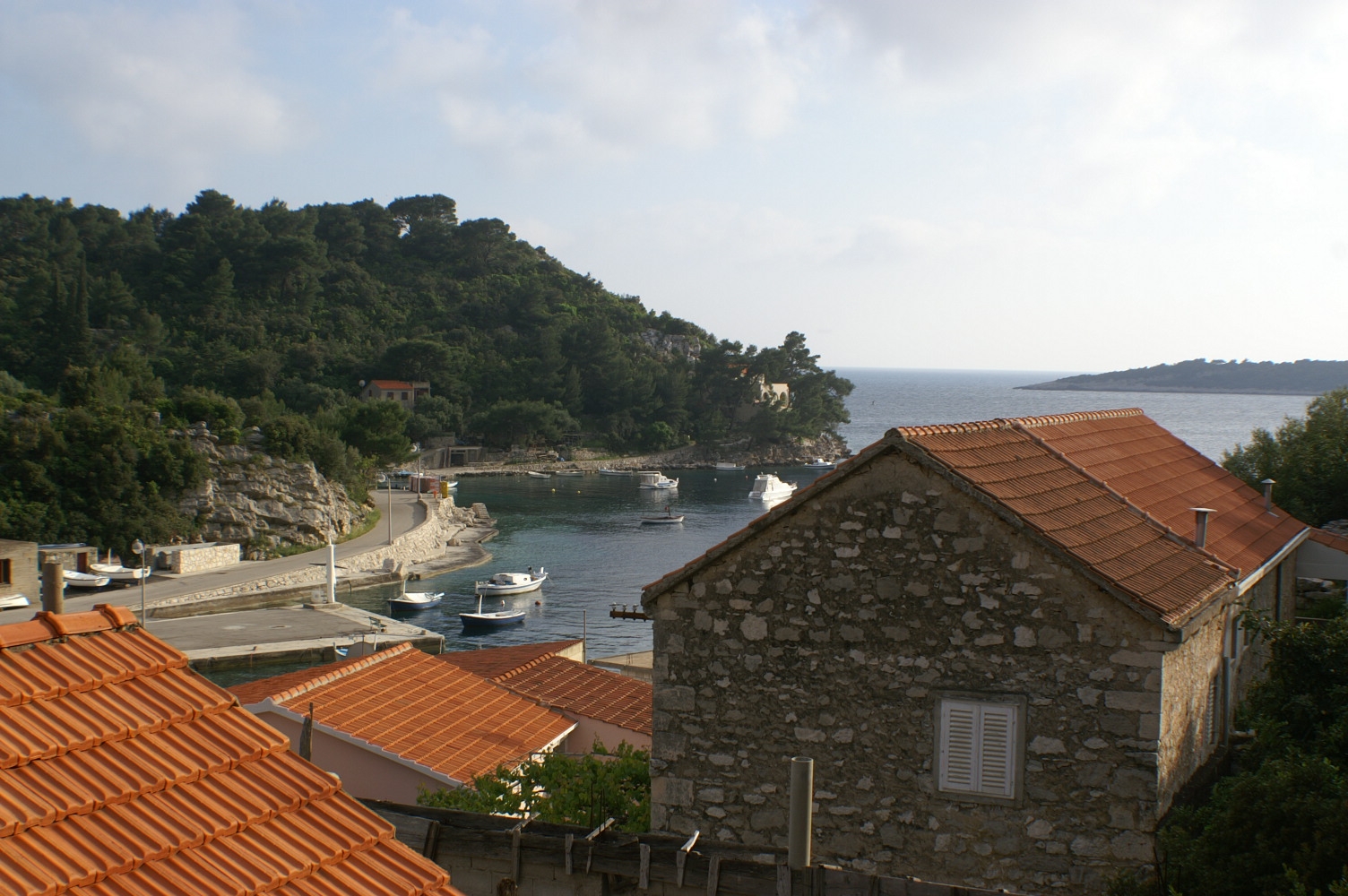 Two bedroom apartment with balcony Gršćica, Korčula  A-a