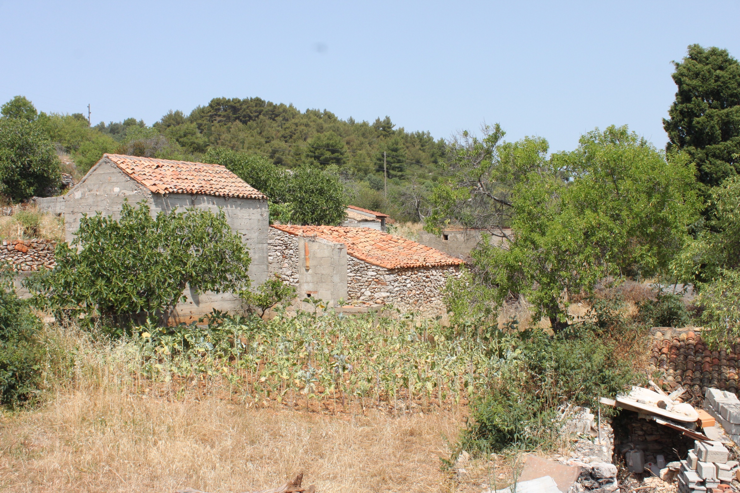 One bedroom apartment with terrace and sea view Žman, Dugi otok  A-b