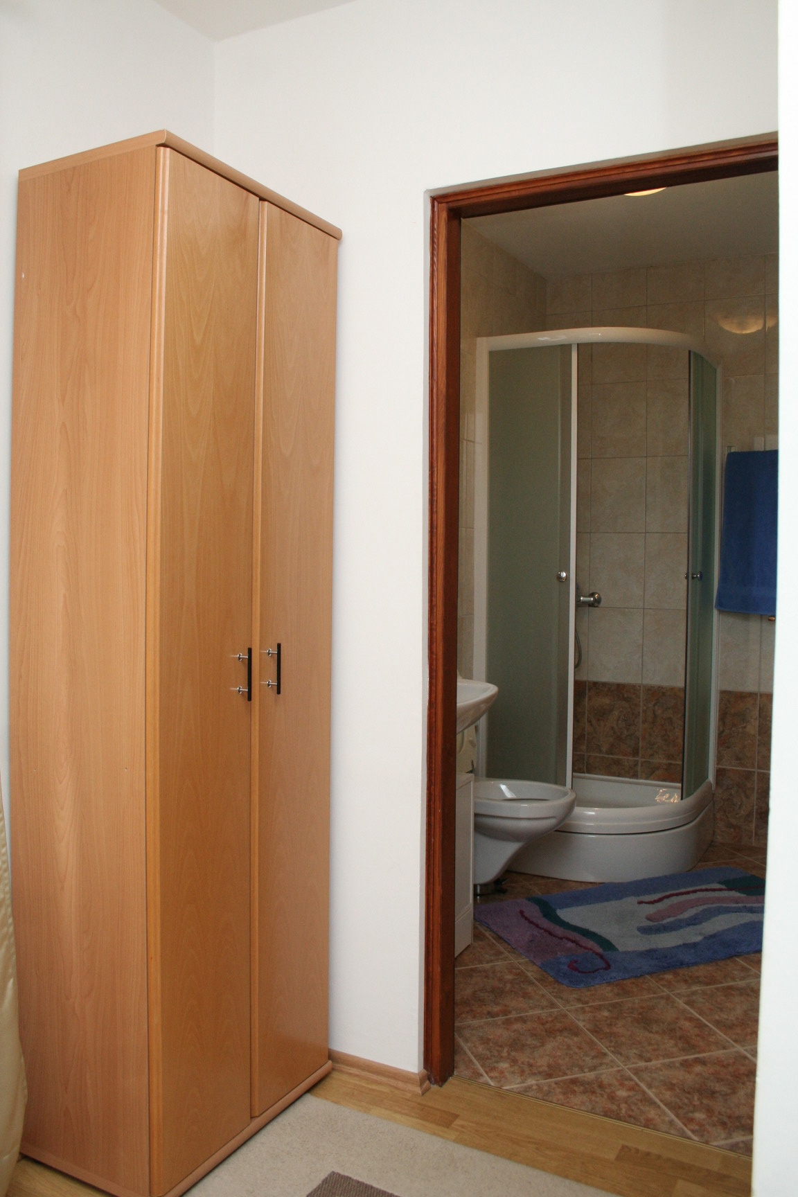One bedroom apartment with terrace Orebić, Pelješac  A-b