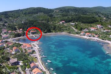 Lumbarda, Korčula, Property 4491 - Apartments near sea with pebble beach.