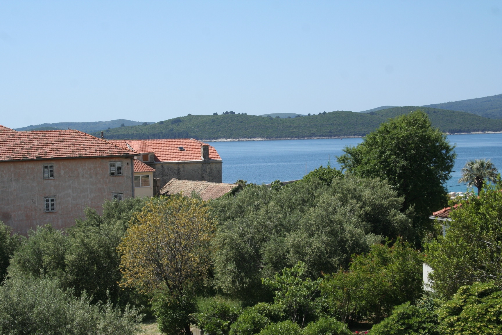 One bedroom apartment with balcony and sea view Orebić (Pelješac) (A-4494-b)