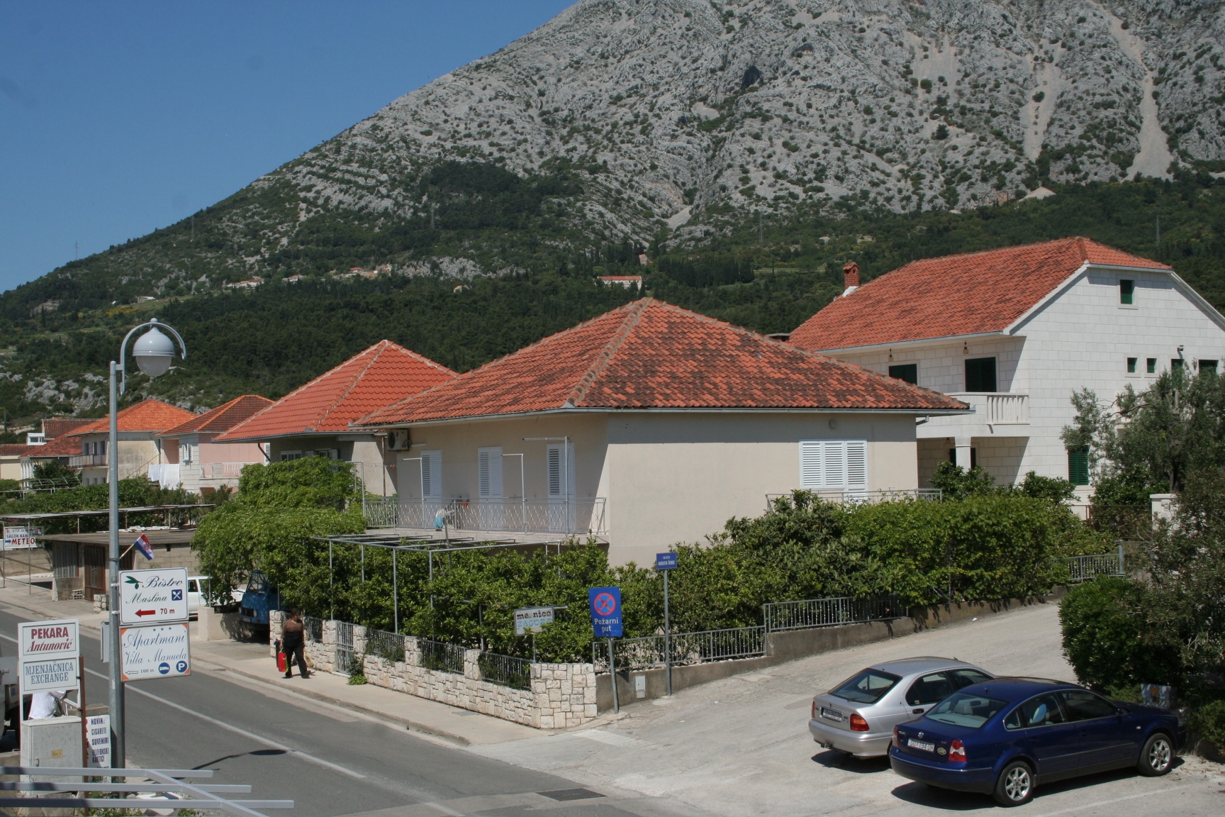 One bedroom apartment with balcony Orebić, Pelješac  A-c