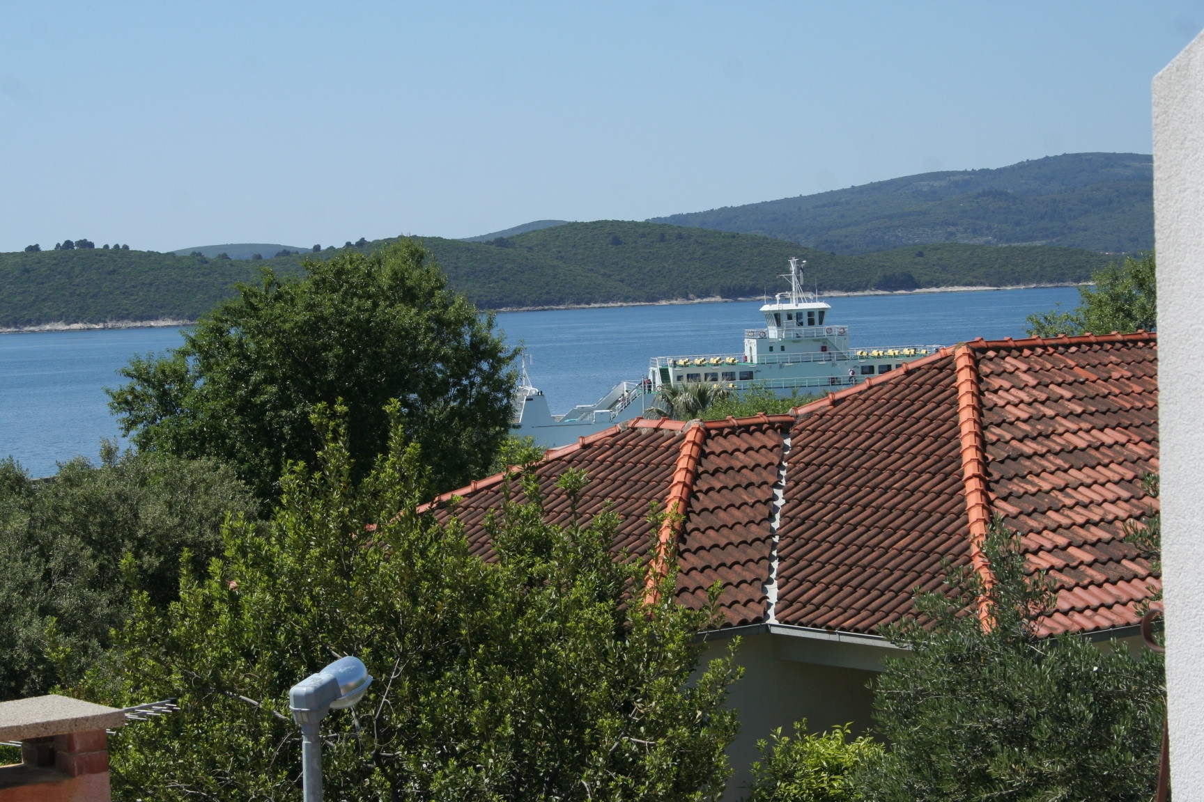 One bedroom apartment with balcony and sea view Orebić, Pelješac  A-d