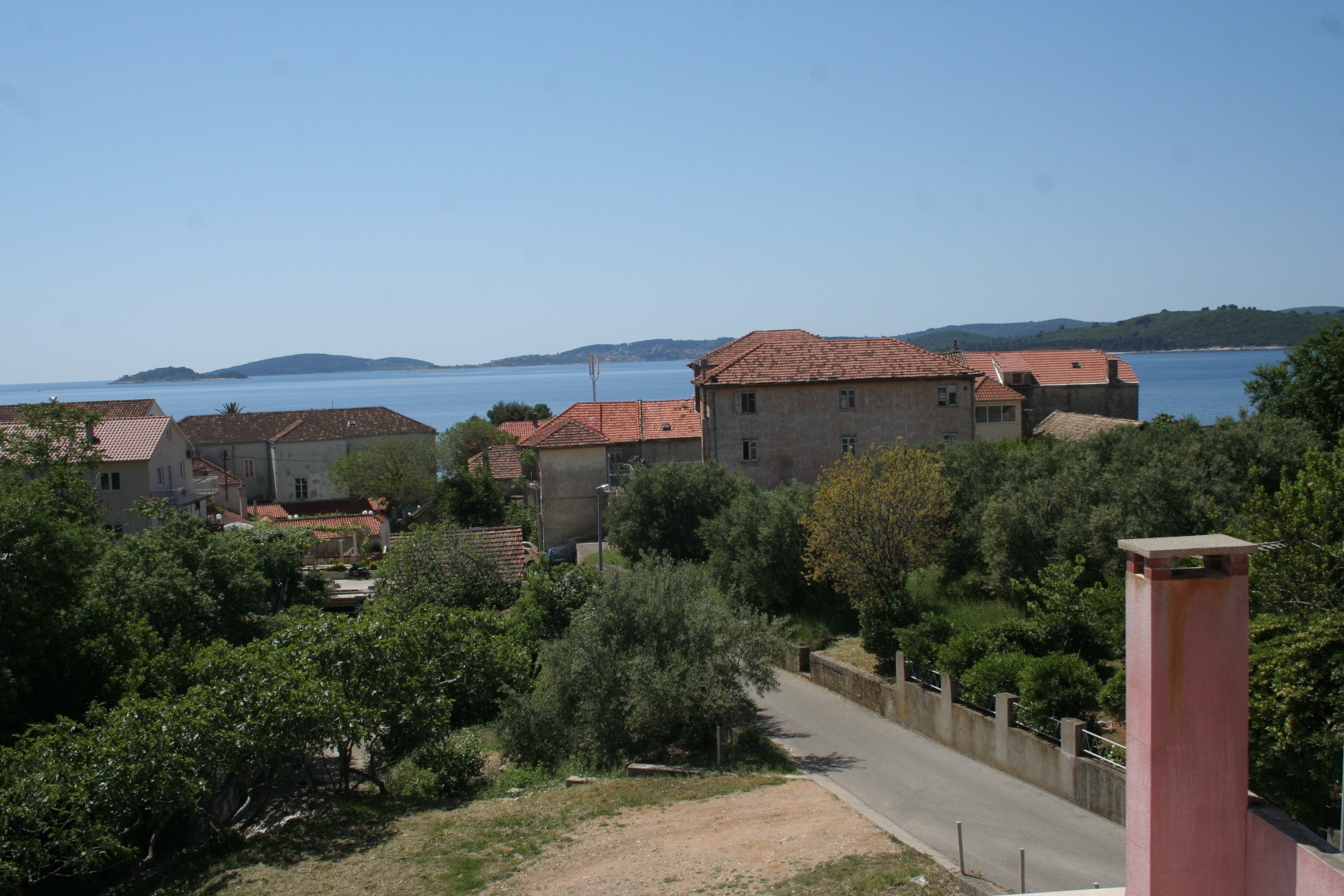 One bedroom apartment with balcony and sea view Orebić, Pelješac  A-d