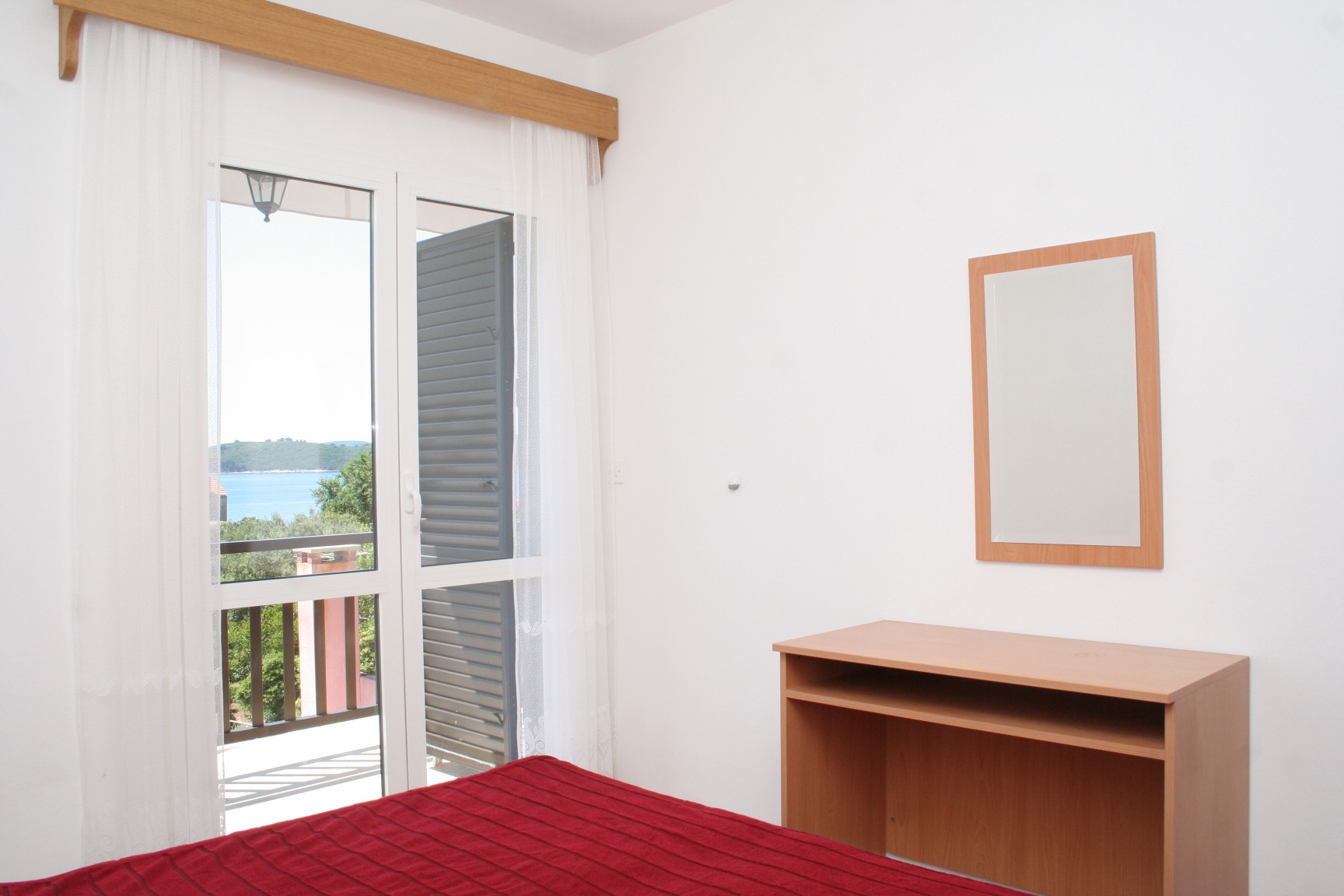 One bedroom apartment with balcony and sea view Orebić, Pelješac  A-d