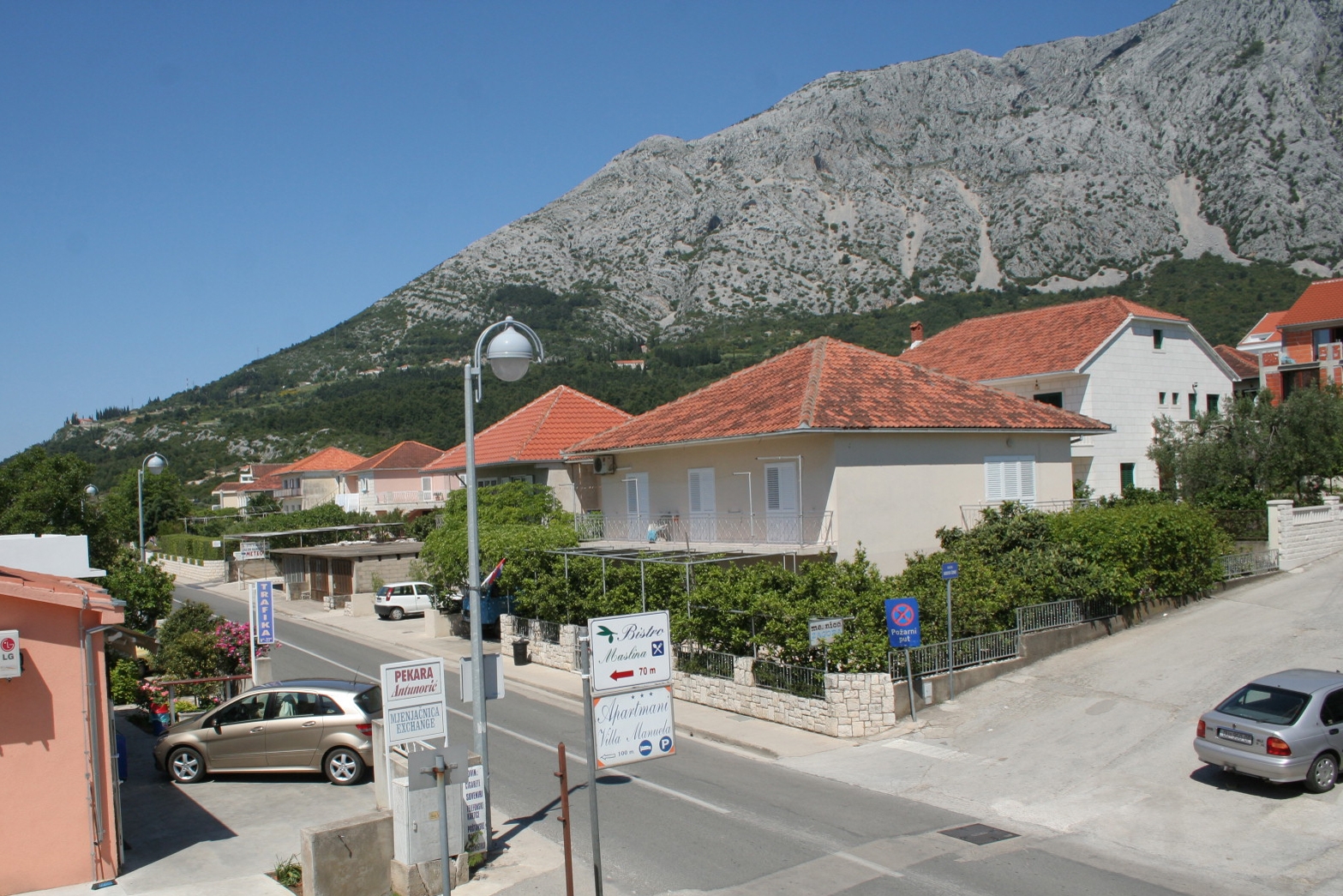 One bedroom apartment with balcony Orebić, Pelješac  A-e