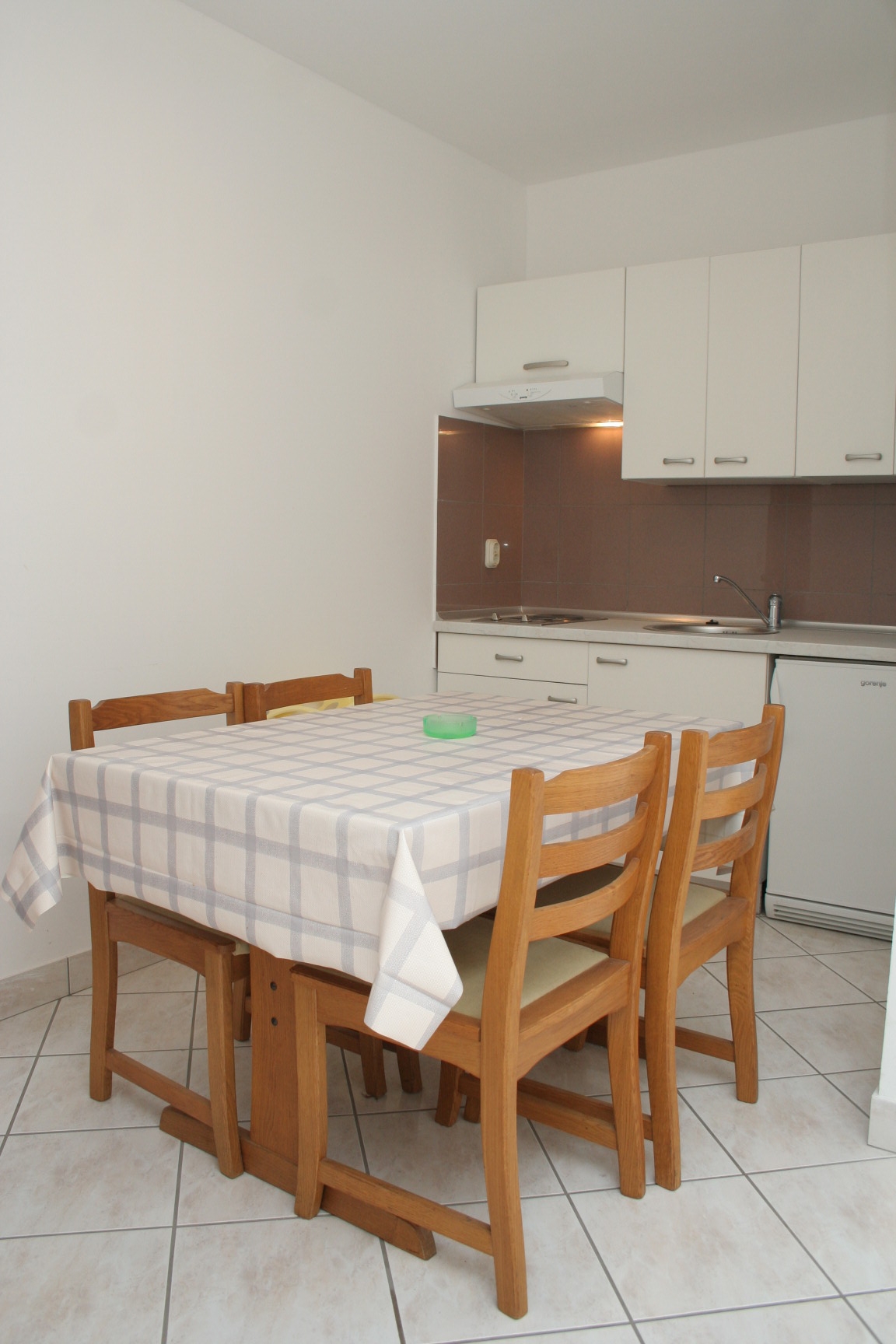 One bedroom apartment with balcony and sea view Orebić, Pelješac  A-f