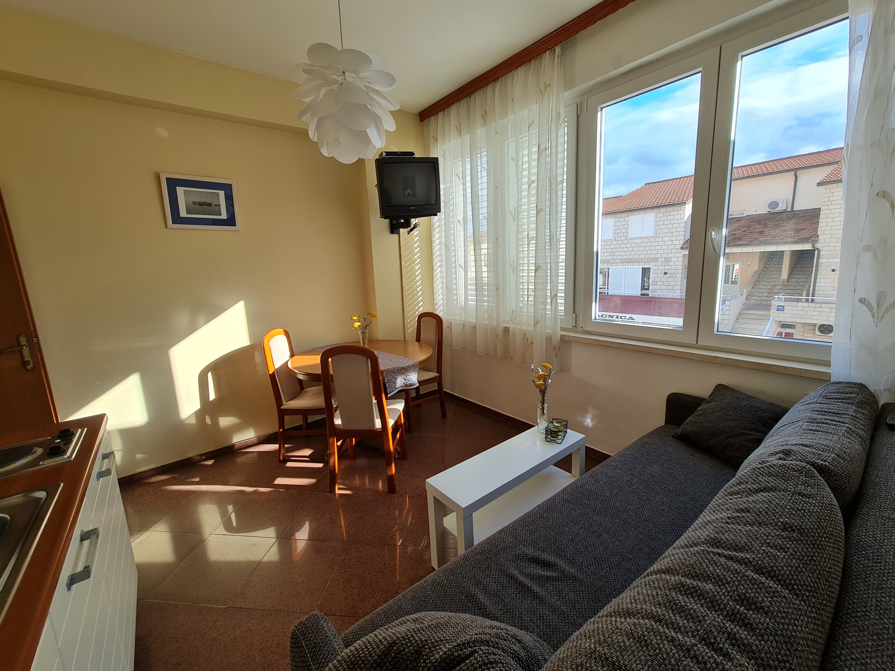 One bedroom apartment with terrace Orebić, Pelješac (A-4500-b)