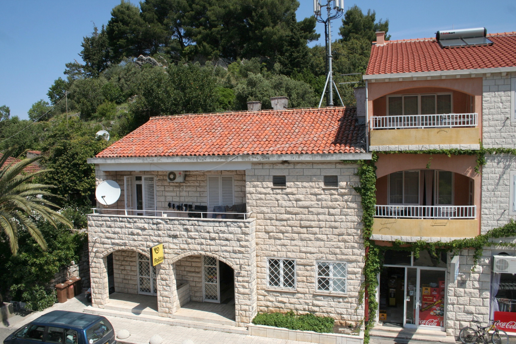 One bedroom apartment with balcony Trpanj, Pelješac  A-b