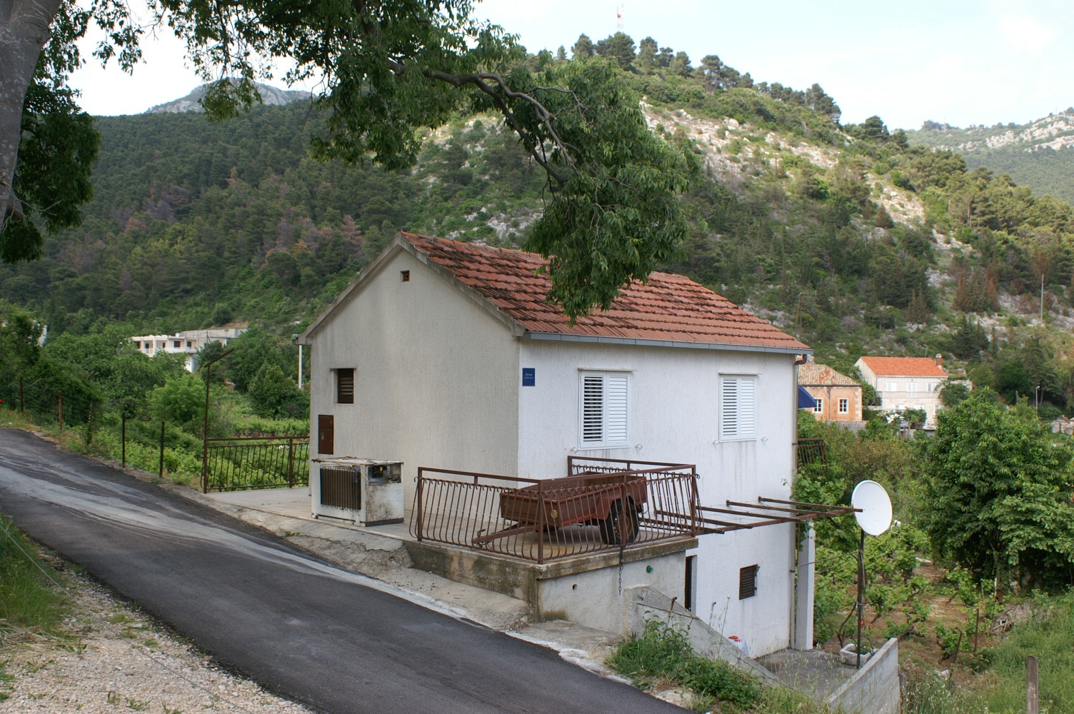 One bedroom apartment with balcony Trstenik, Pelješac  A-a