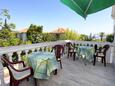 Shared terrace Orebić, Shared terrace in the studio-apartment, s pogledom na more i WIFI.