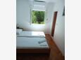 Velika Prapratna, Bedroom 4 in the apartment, air condition available, (pet friendly) and WiFi.