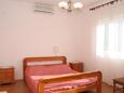 Ložnice Orebić, Ložnice v ubytování typu apartment, s klimatizací a WiFi.