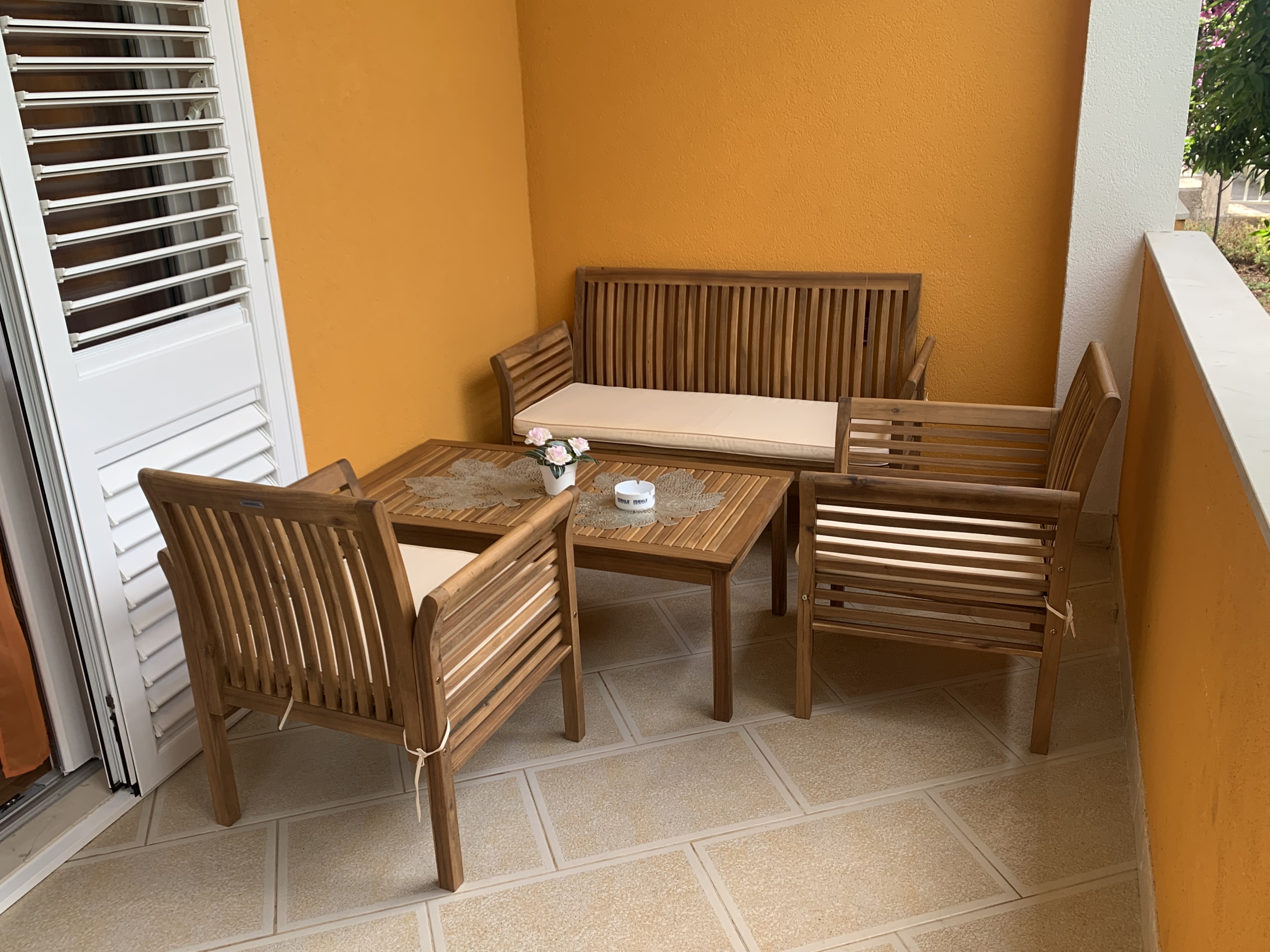 Two bedroom apartment with terrace Orebić, Pelješac  A-a