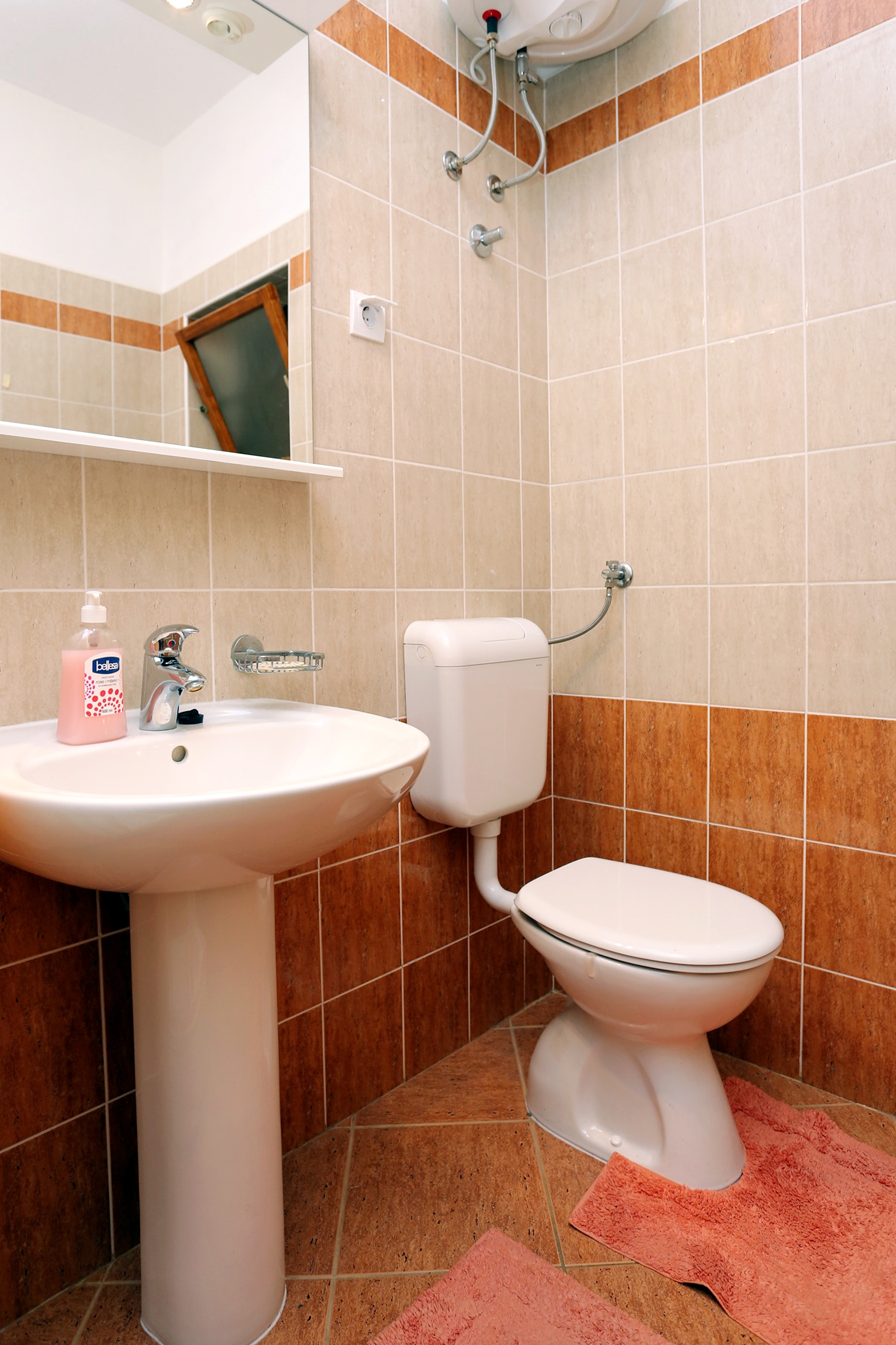 One bedroom apartment with terrace Orebić, Pelješac  A-b