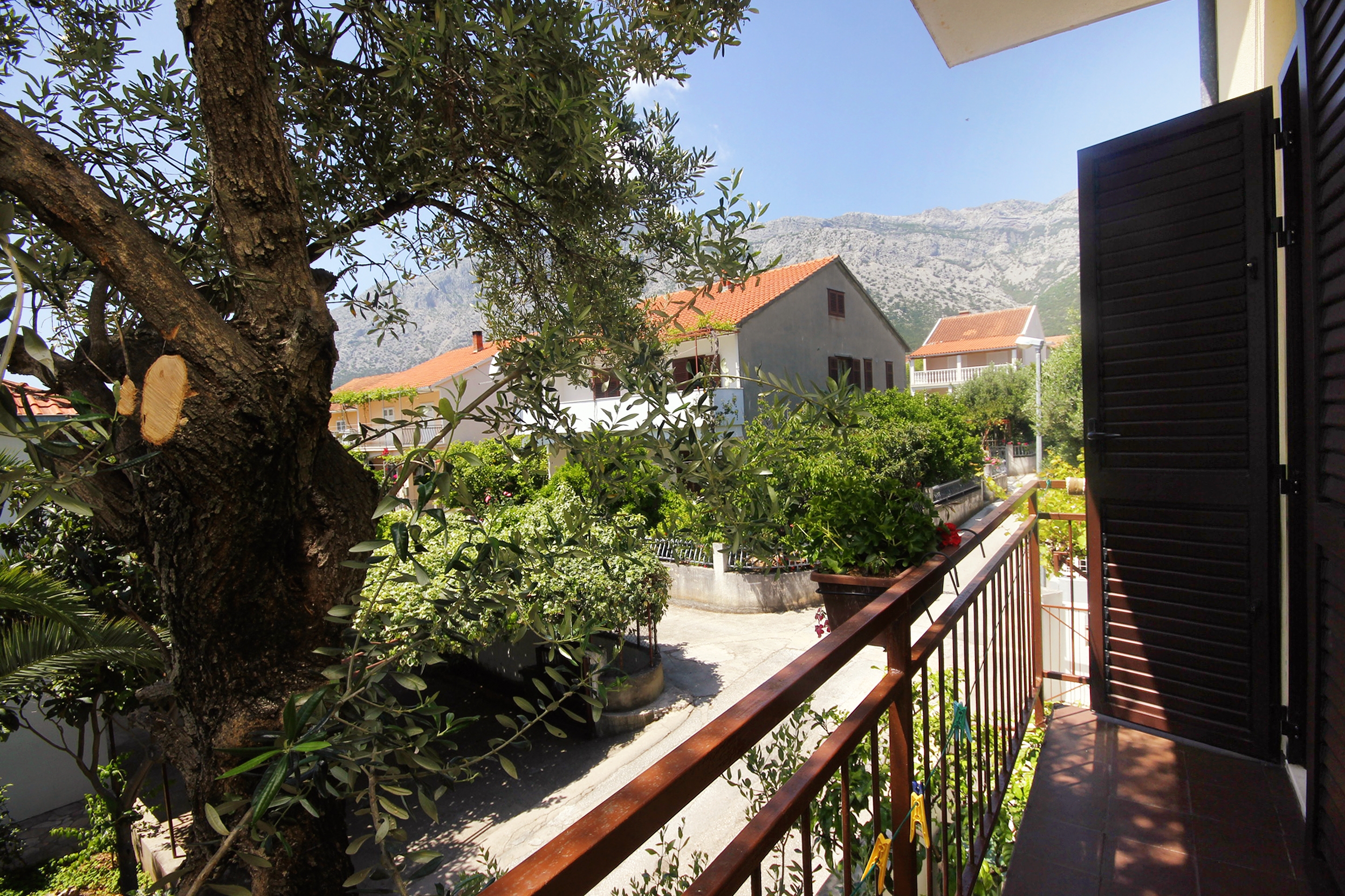 Three bedroom apartment with terrace Orebić, Pelješac  A-a