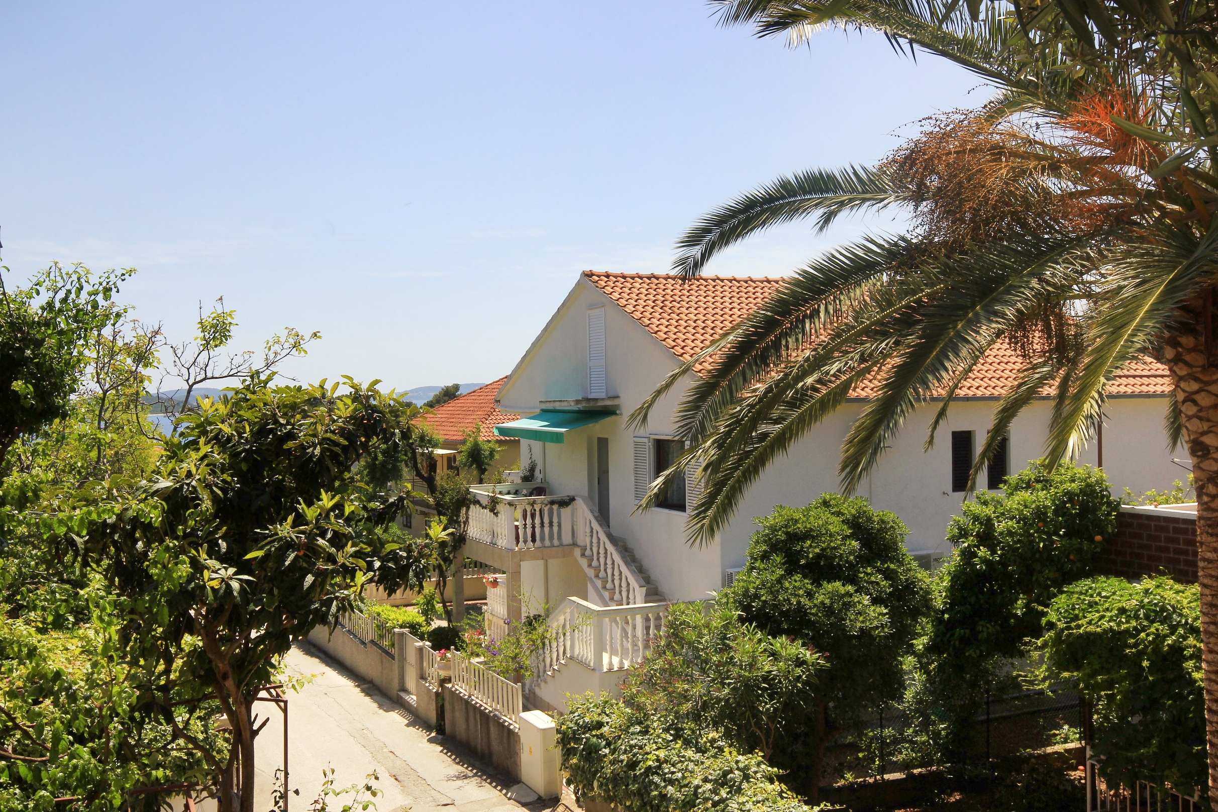 Three bedroom apartment with terrace Orebić, Pelješac  A-a