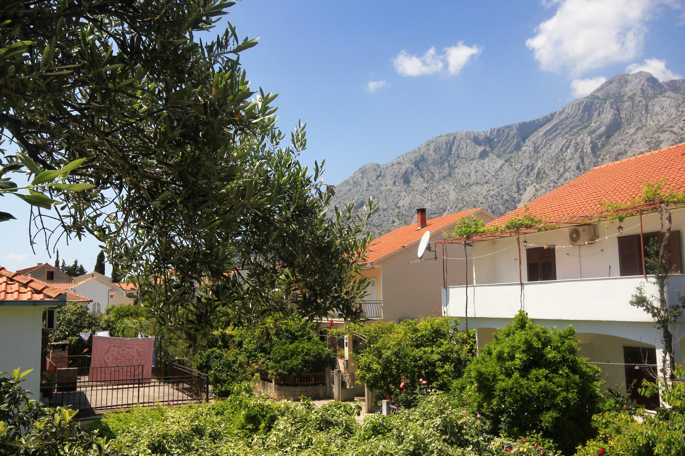 Three bedroom apartment with terrace Orebić, Pelješac  A-a