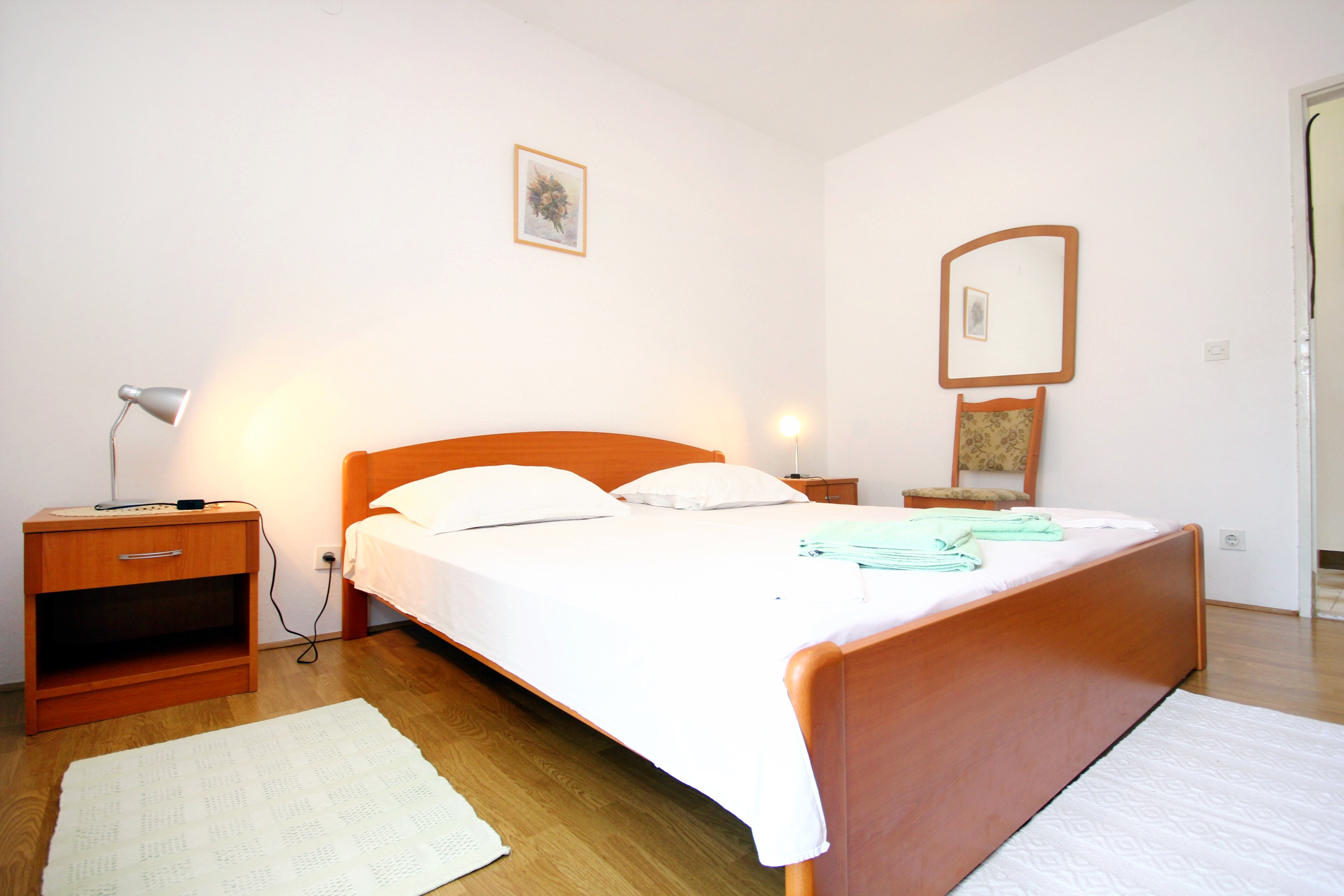 Three bedroom apartment with terrace Orebić, Pelješac  A-a