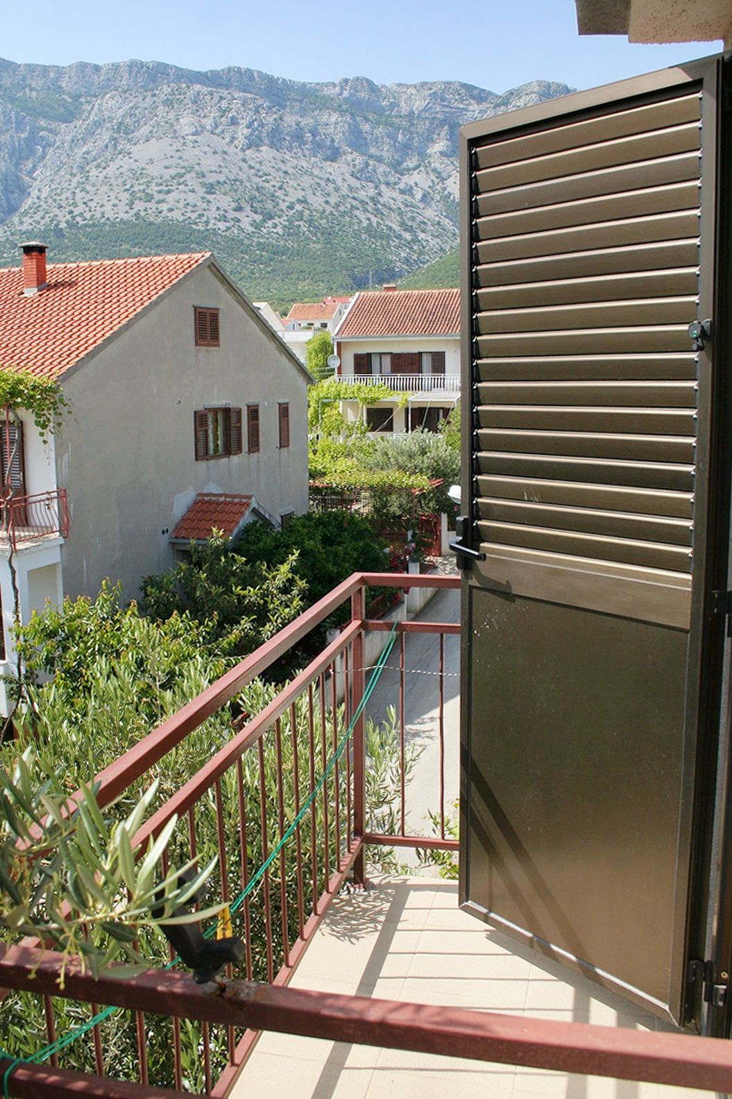 Two bedroom apartment with terrace and sea view Orebić, Pelješac  A-b