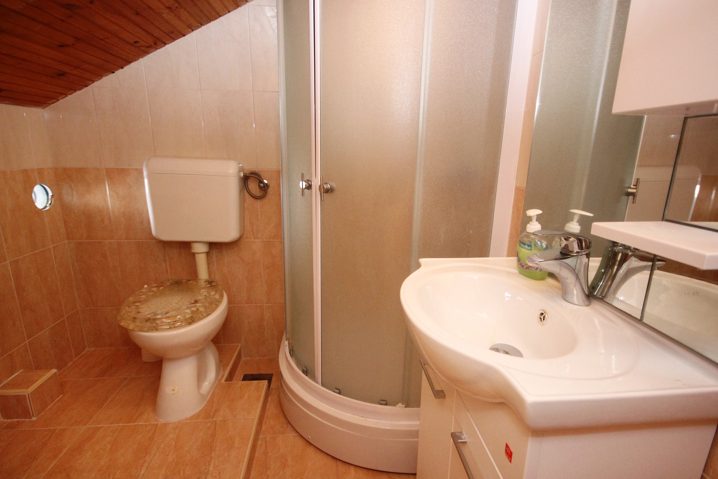 Two bedroom apartment with terrace and sea view Orebić, Pelješac  A-b