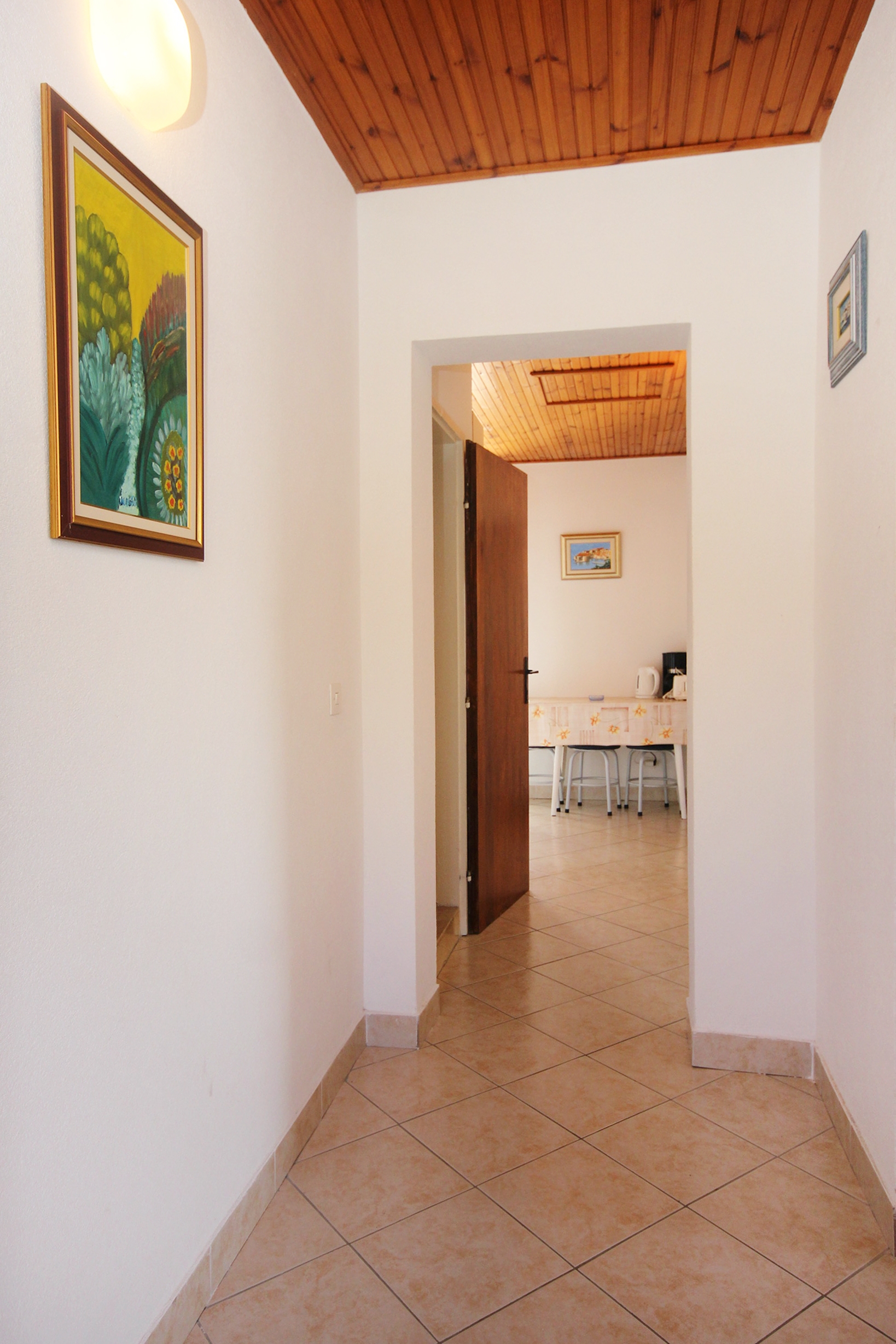 Two bedroom apartment with terrace and sea view Orebić, Pelješac  A-b