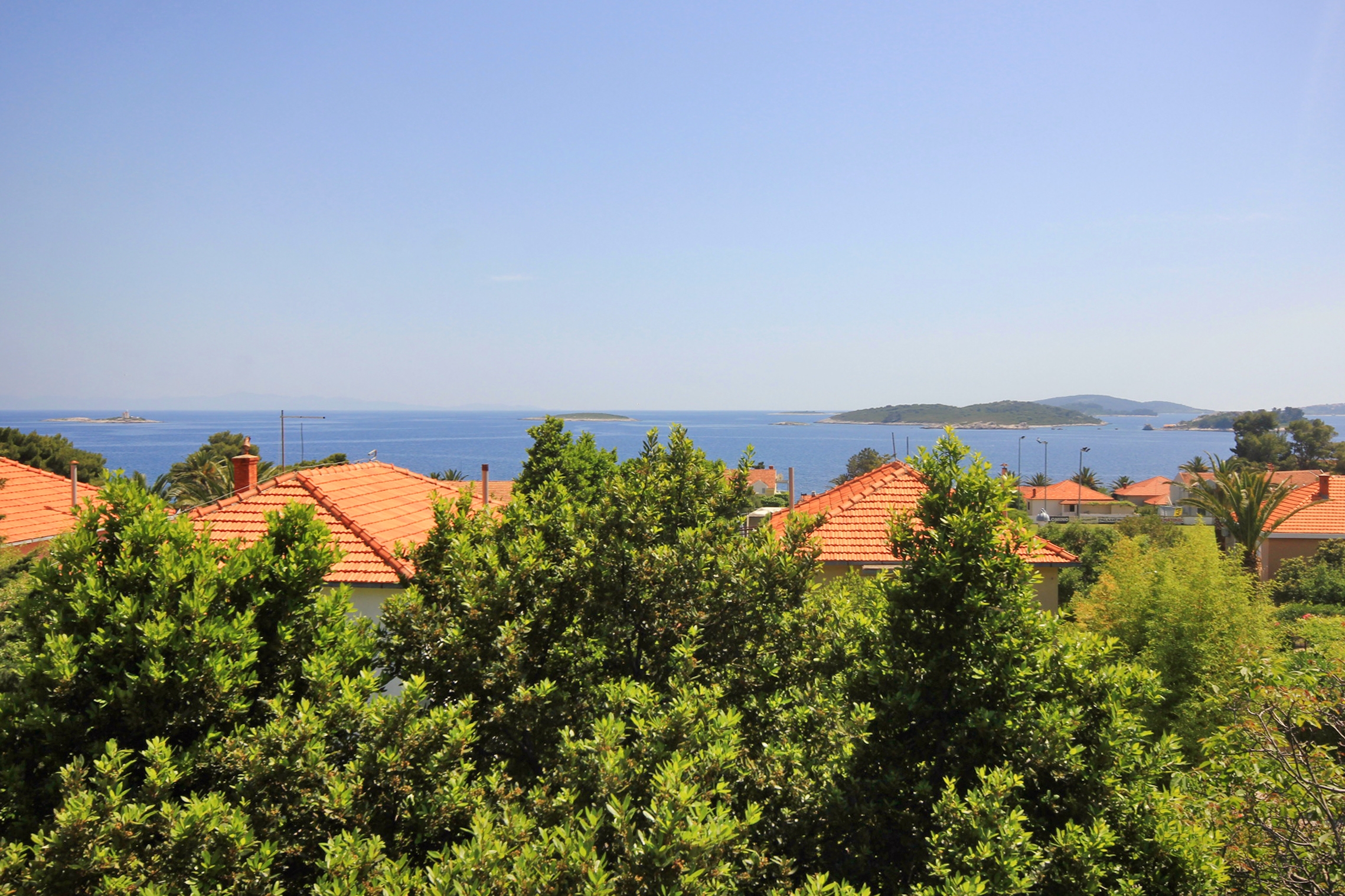 Two bedroom apartment with terrace and sea view Orebić, Pelješac  A-b