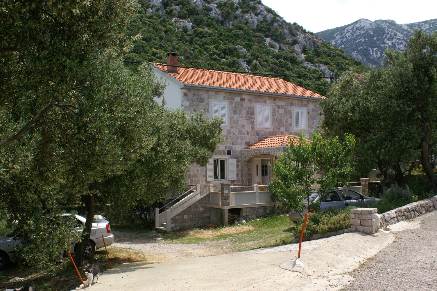 Two bedroom apartment with balcony Duba Pelješka, Pelješac  A-a
