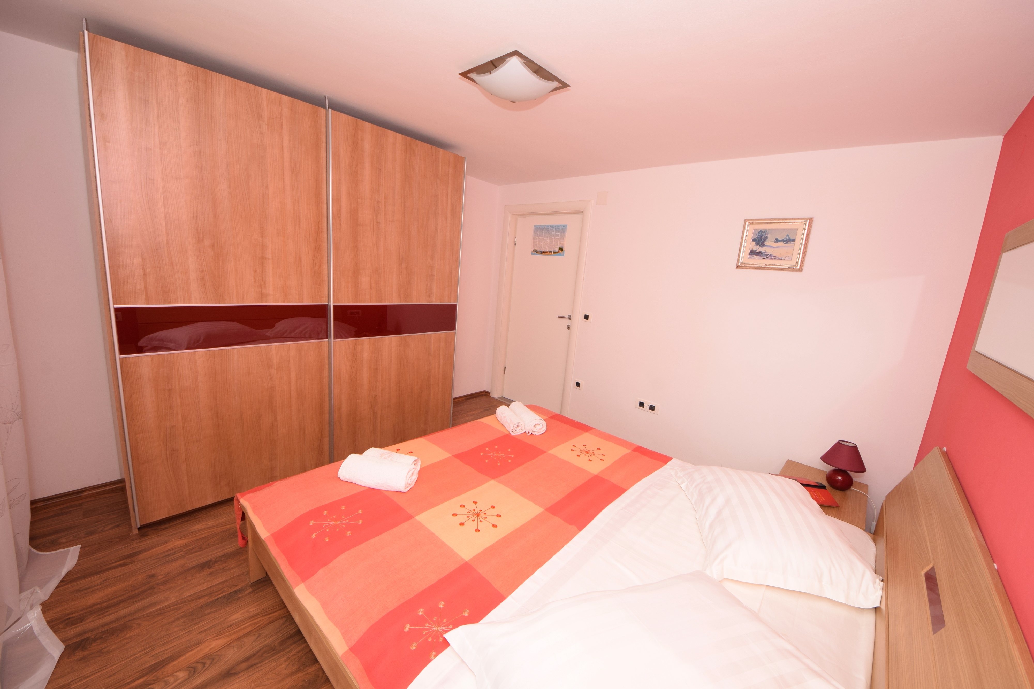 Two bedroom apartment with terrace and sea view Orebić, Pelješac  A-a
