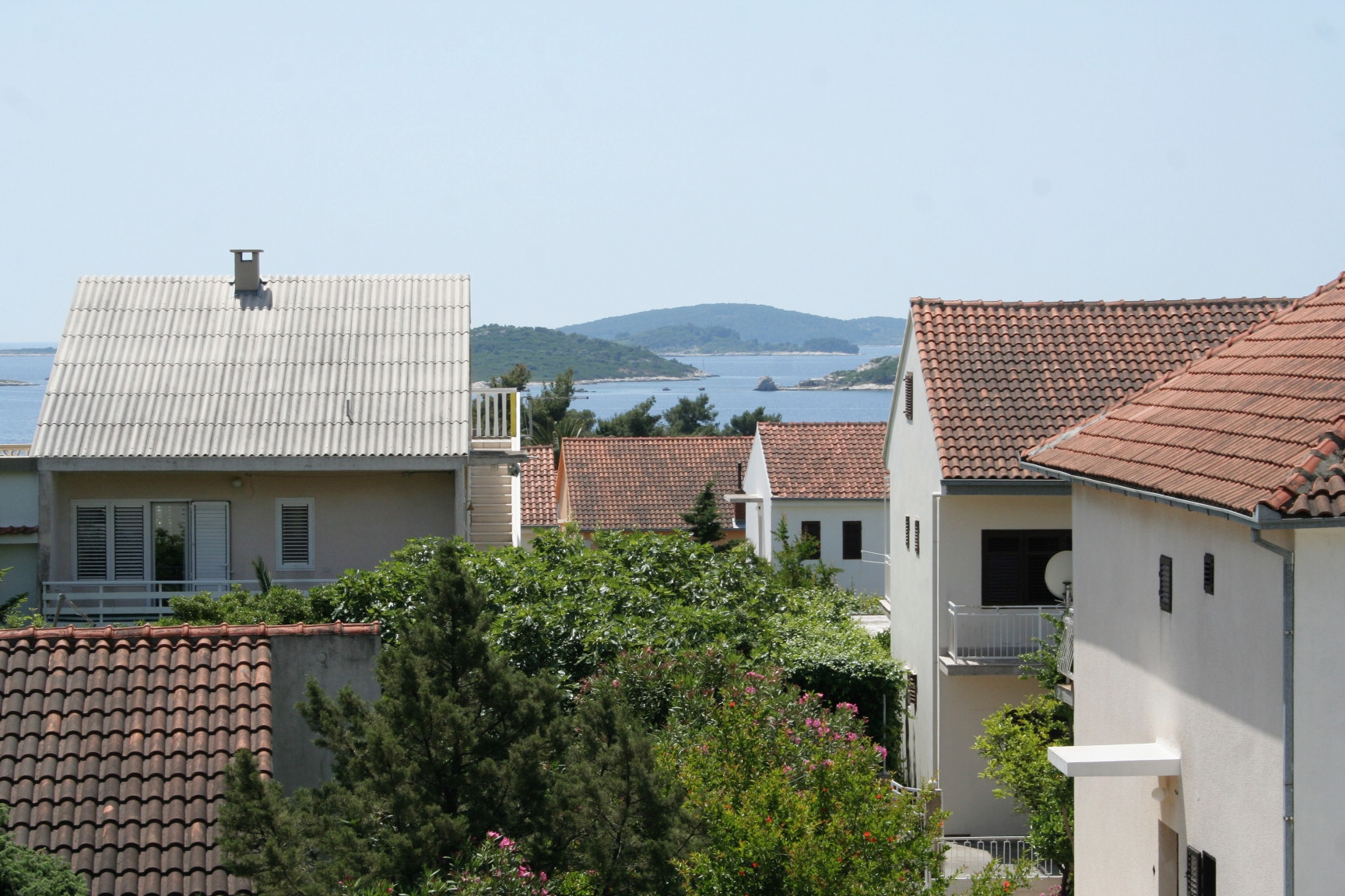 Two bedroom apartment with terrace and sea view Orebić, Pelješac  A-a