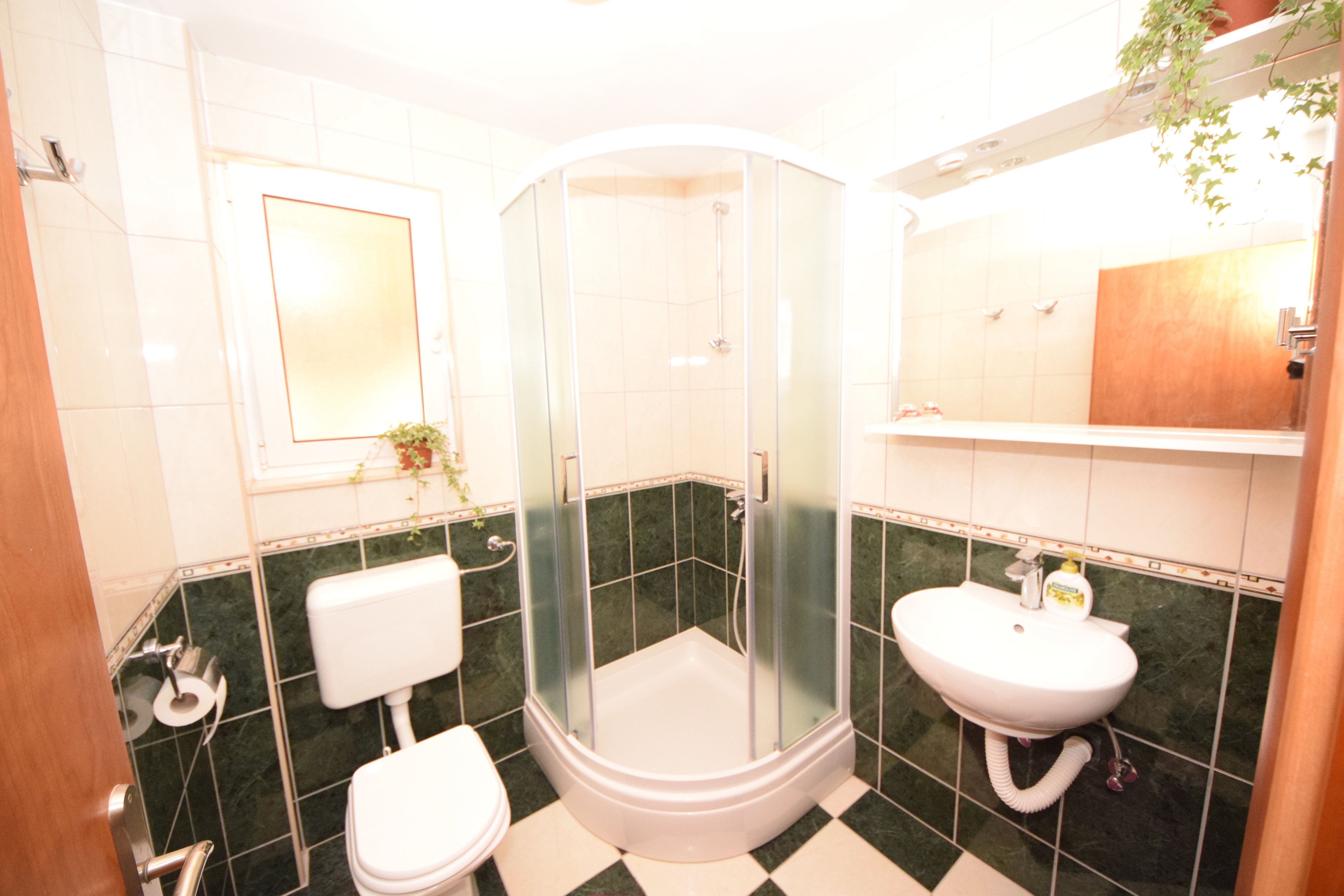 Two bedroom apartment with terrace Orebić, Pelješac  A-b