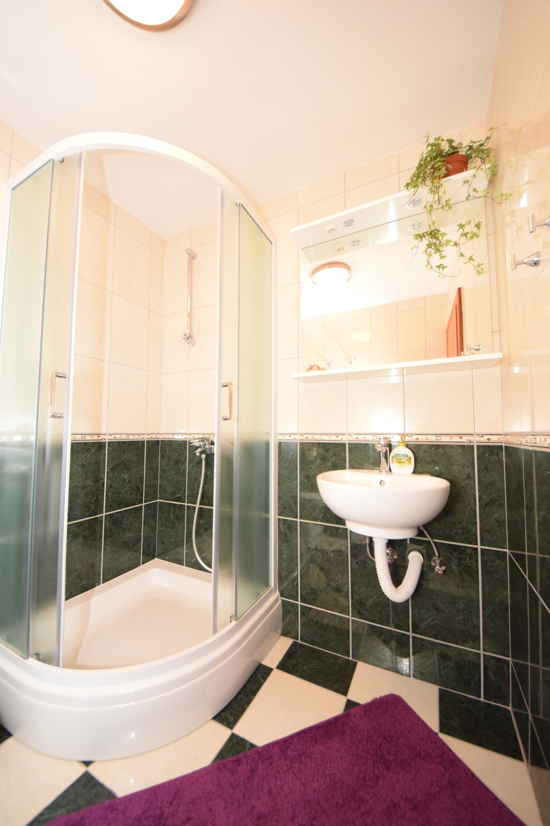 Two bedroom apartment with terrace Orebić, Pelješac  A-b