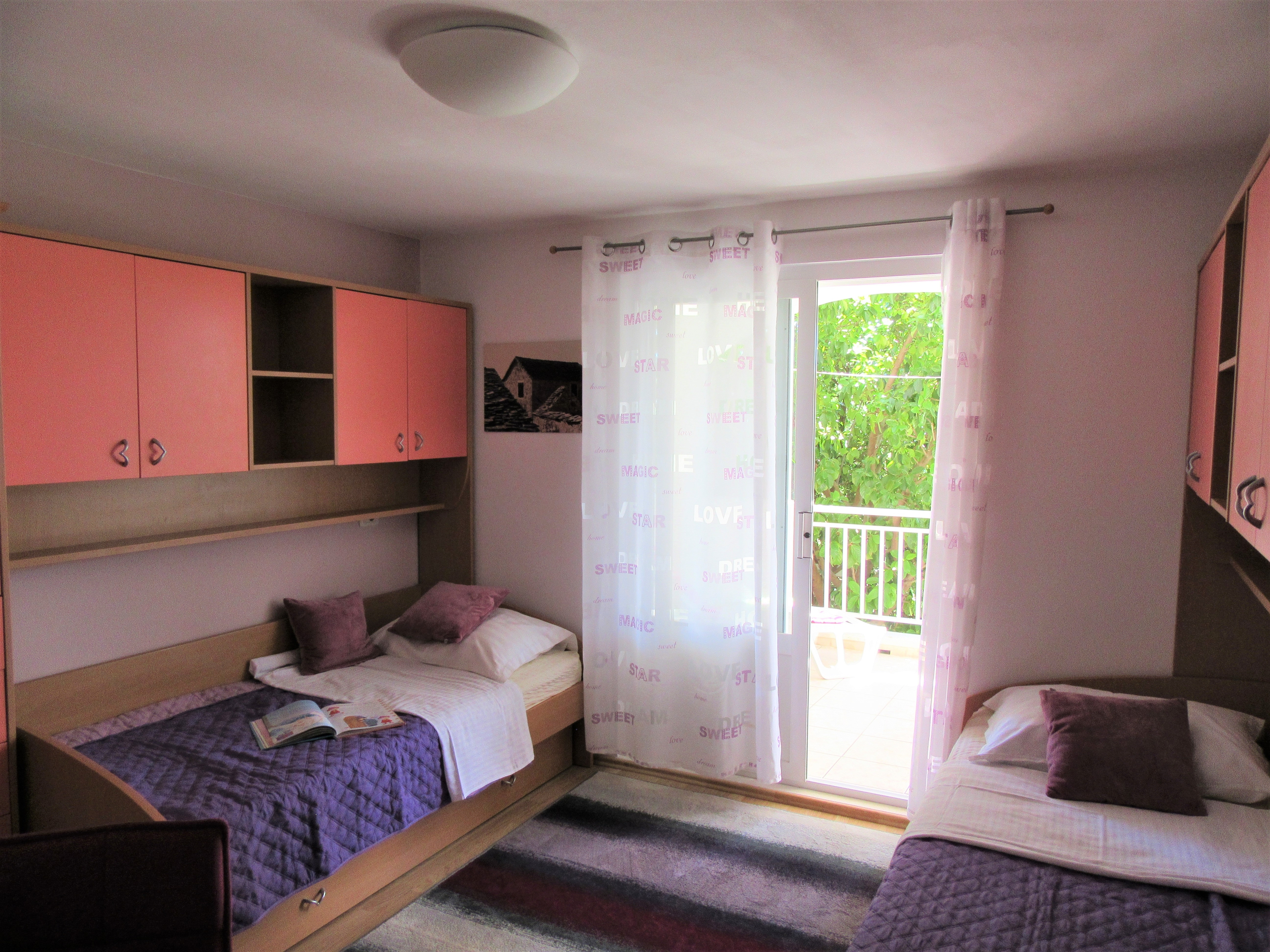 Two bedroom apartment with terrace Orebić, Pelješac  A-b