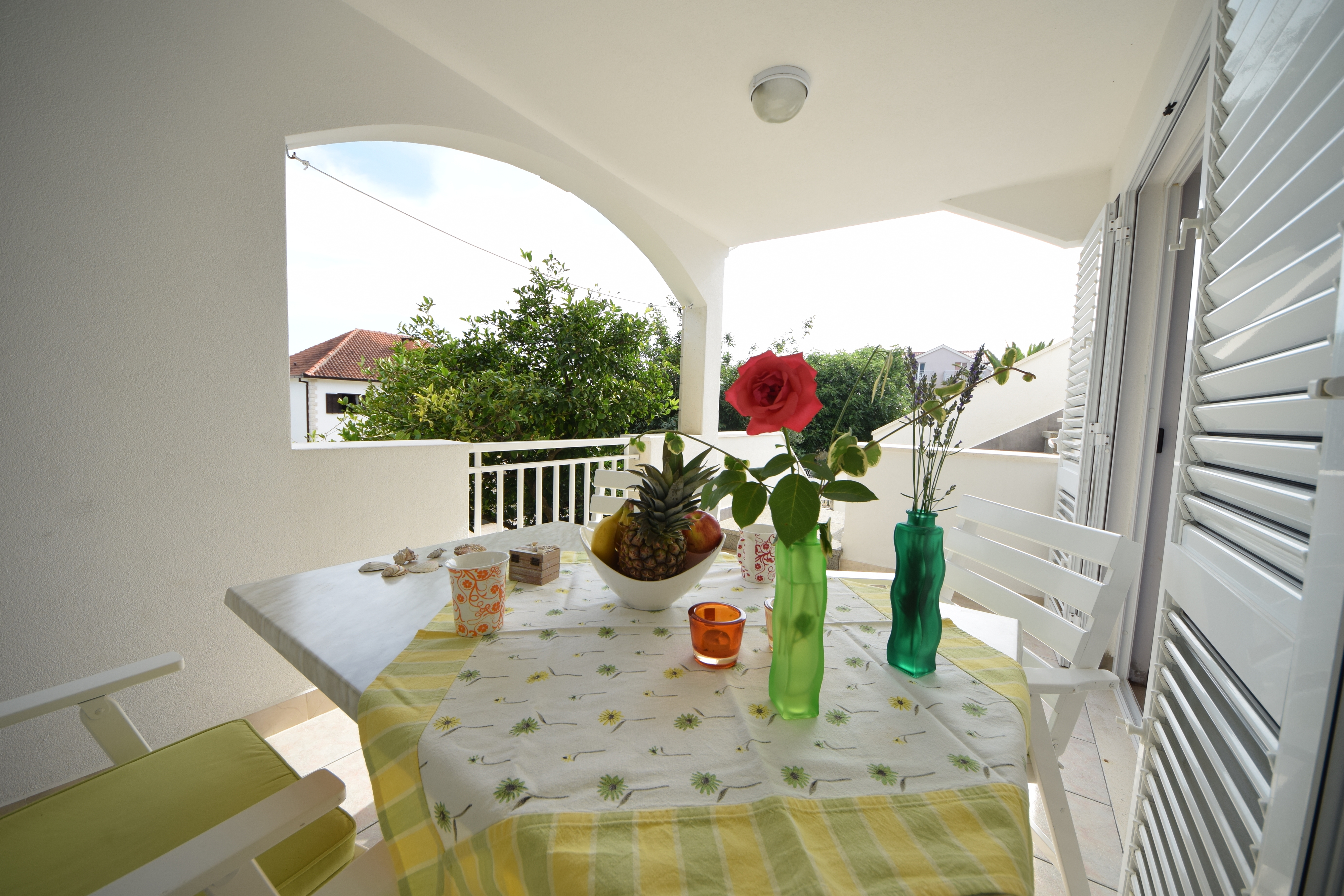 Two bedroom apartment with terrace Orebić, Pelješac  A-b