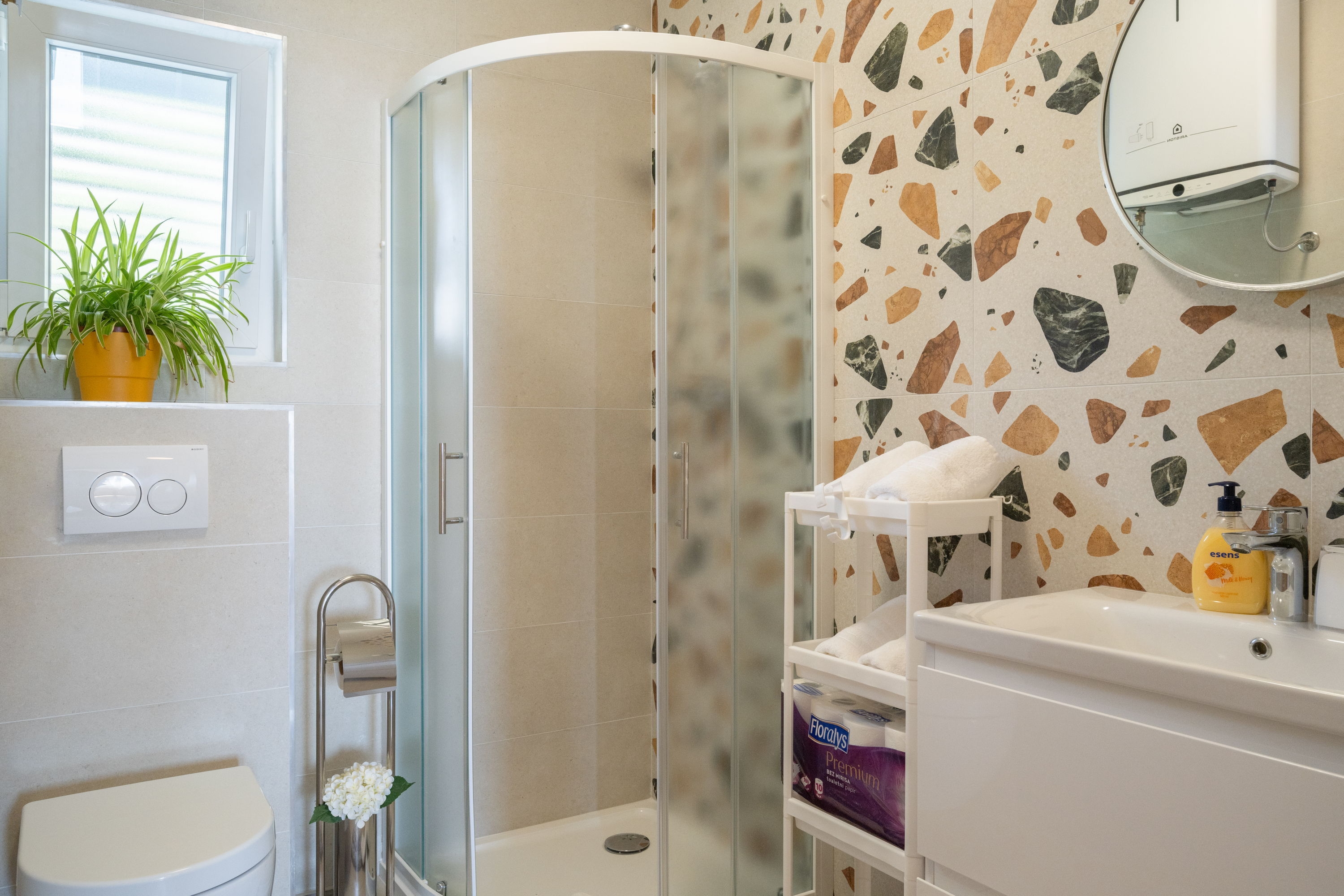 Two bedroom apartment near beach Orebić, Pelješac  A-c