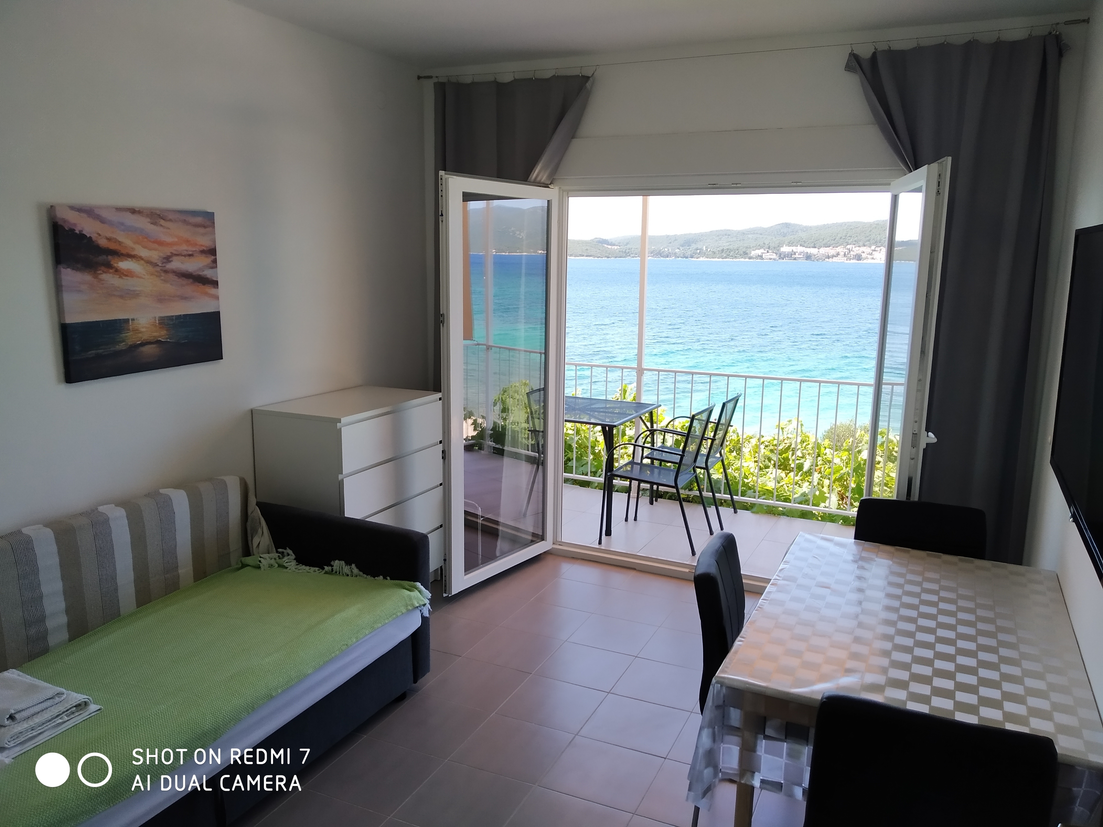 One bedroom apartment near beach Kučište - Perna, Pelješac (A-4544-a)