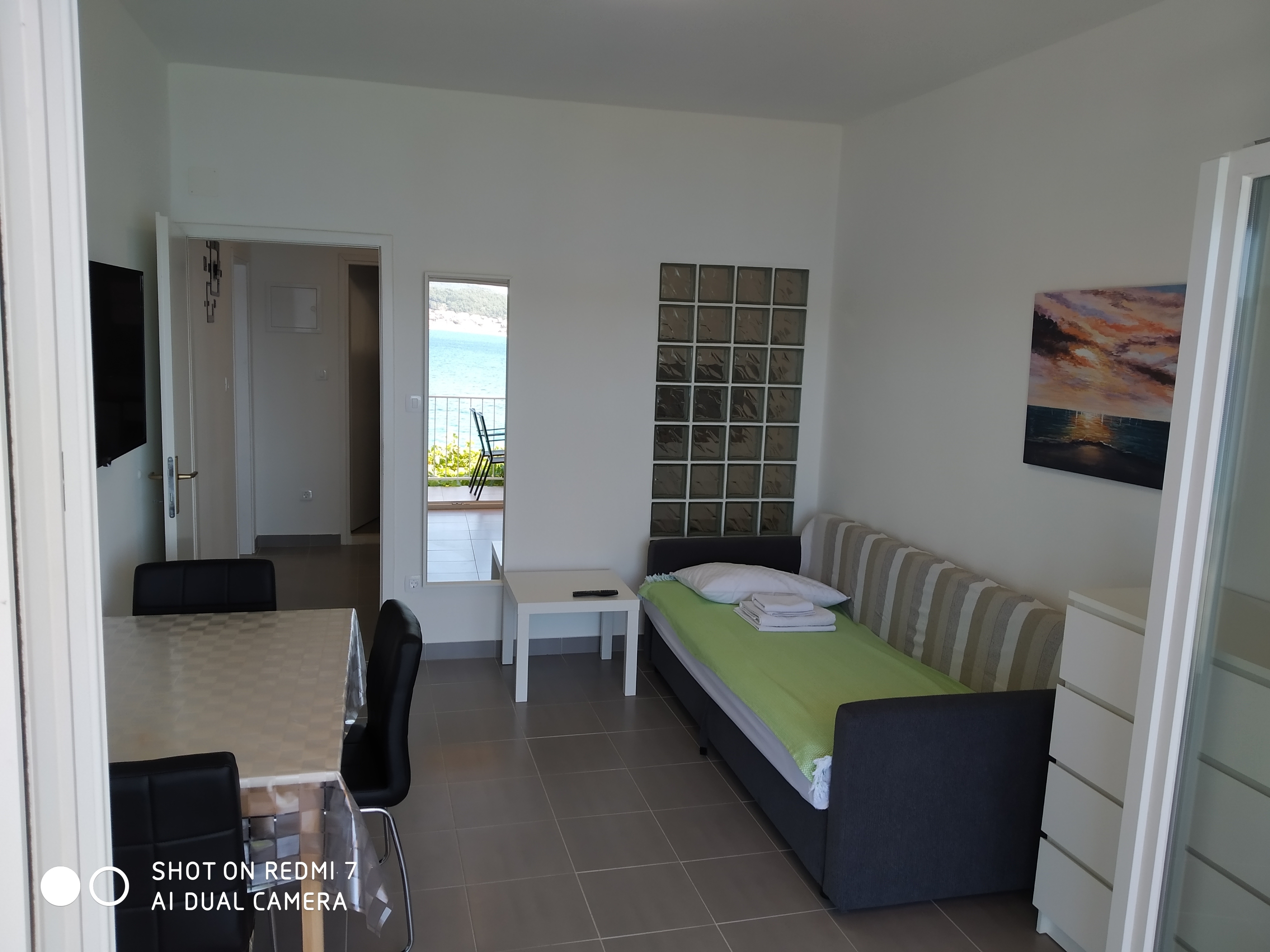 One bedroom apartment near beach Kučište - Perna, Pelješac (A-4544-a)