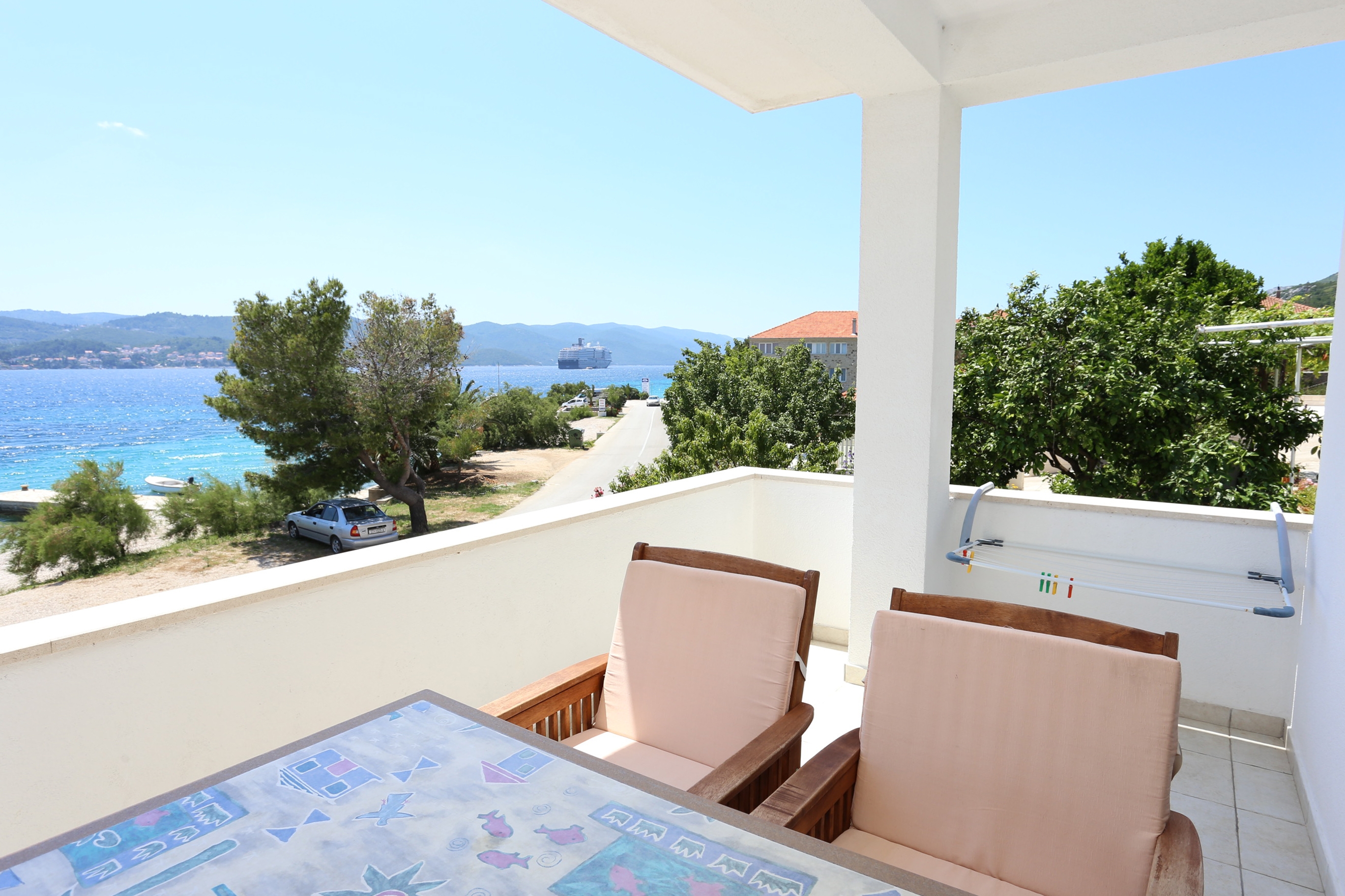 Two bedroom apartment near beach Kučište - Perna, Pelješac  A-d