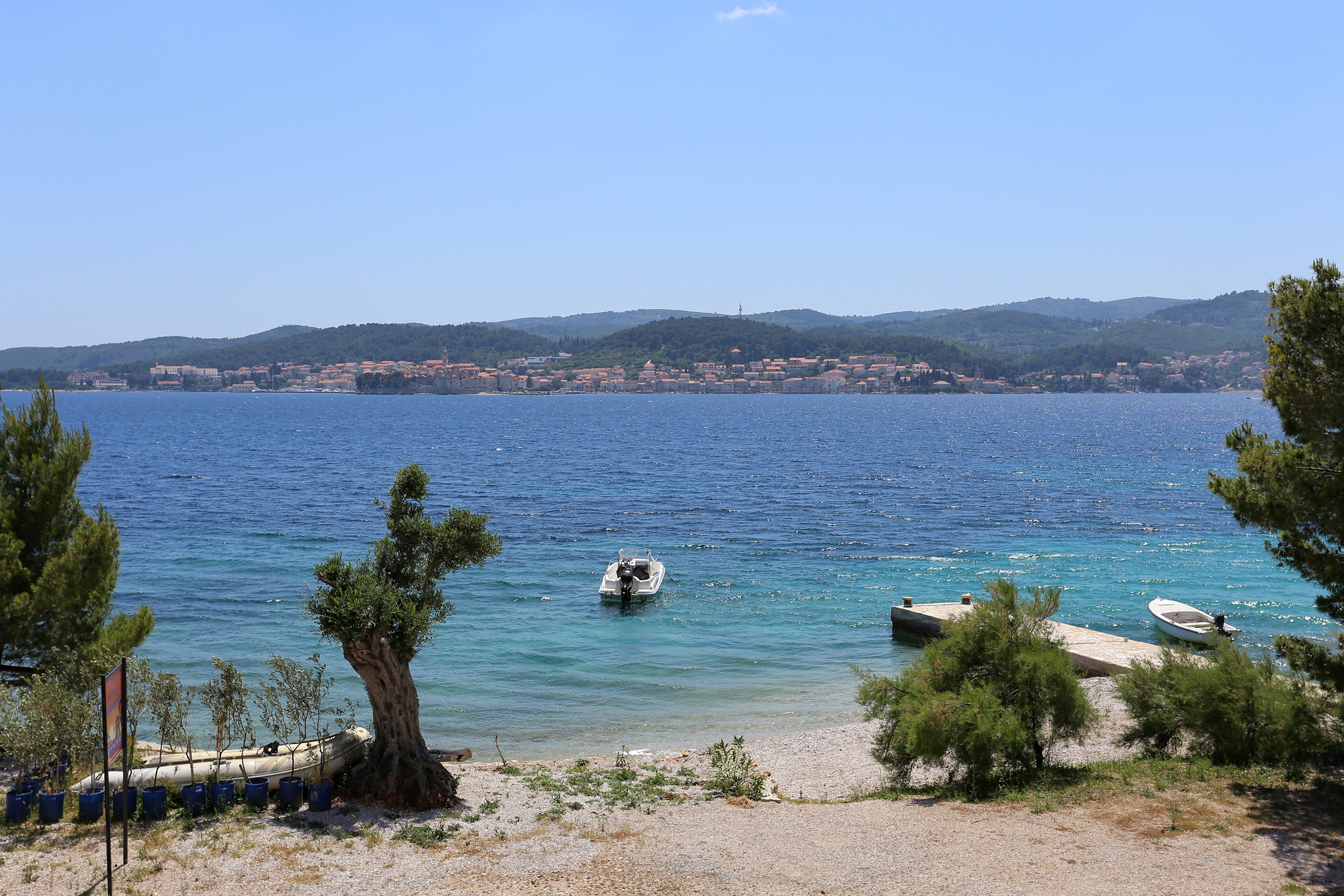 Two bedroom apartment near beach Kučište - Perna, Pelješac  A-d