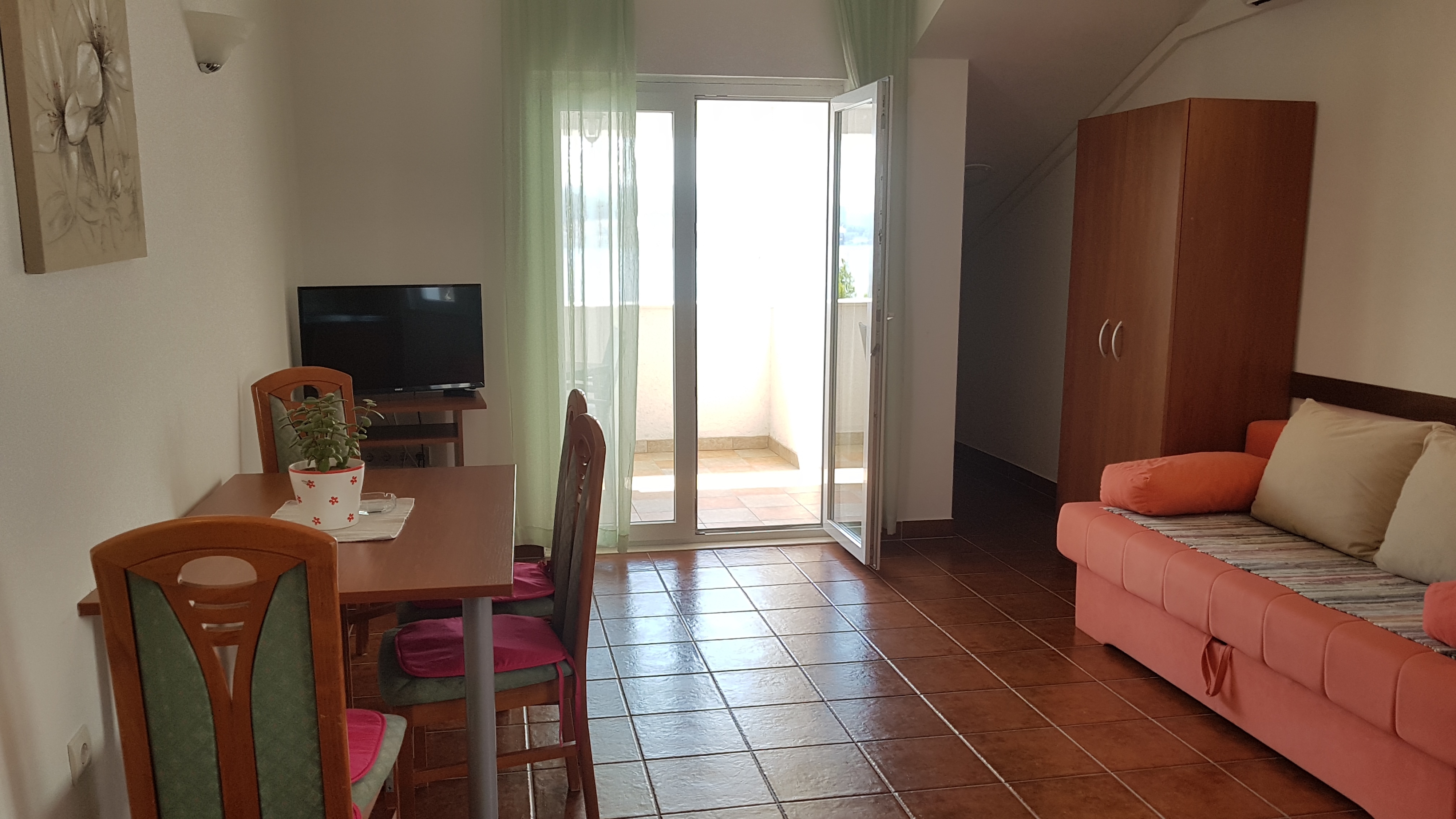 One bedroom apartment near beach Kučište - Perna, Pelješac (A-4545-g)