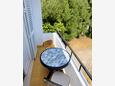 Drače, Balkon in folgender Unterkunftsart apartment, mit Meerblick, Haustiere erlaubt und WiFi.