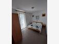 Ložnice 1 Drače, Ložnice 1 v ubytování typu apartment, domácí mazlíčci povoleni a WiFi.