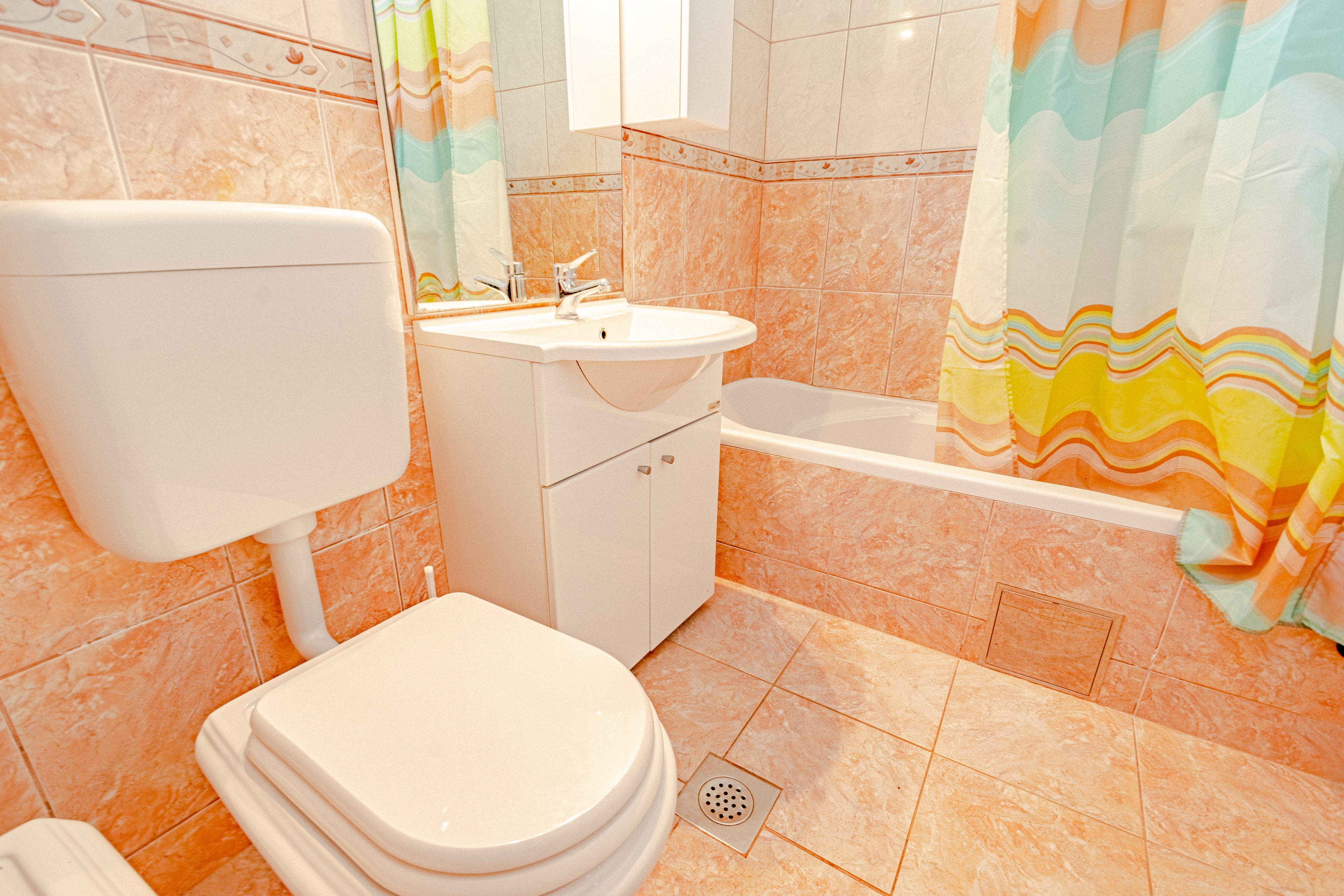 One bedroom apartment with terrace Orebić, Pelješac  A-b