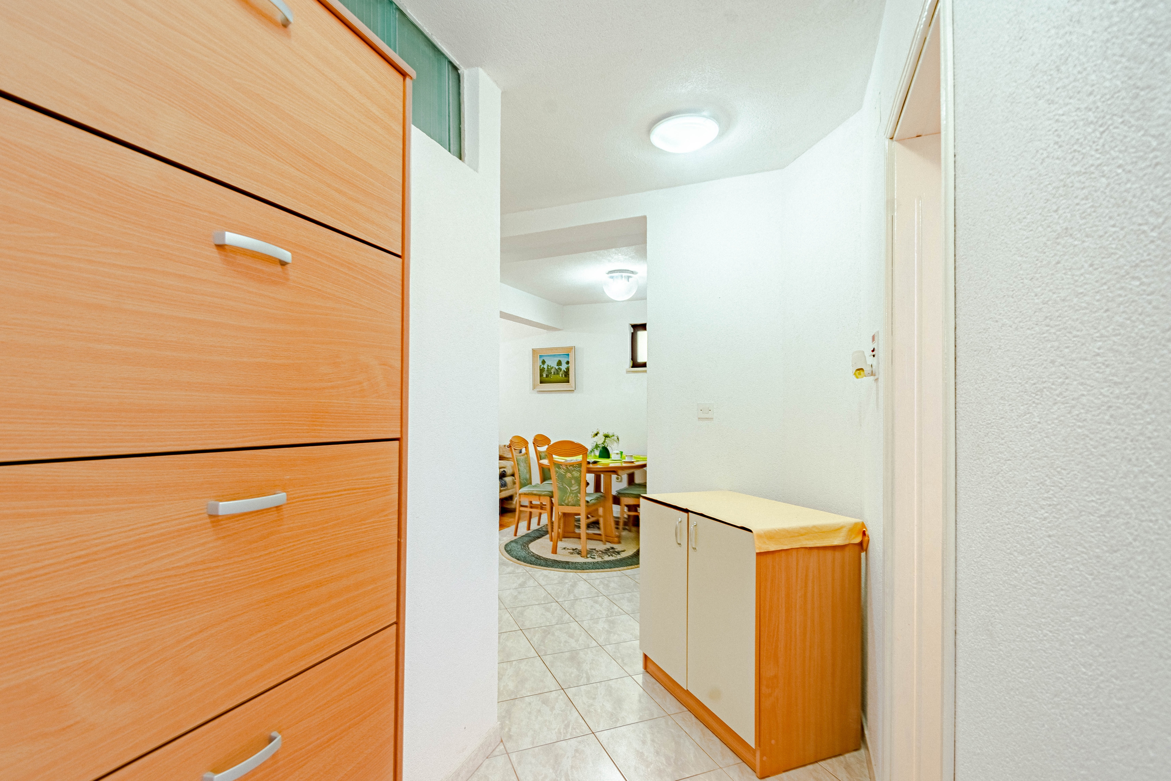 One bedroom apartment with terrace Orebić, Pelješac  A-b