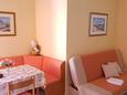 Living room Orebić, Living room in the apartment, air condition available and WiFi.